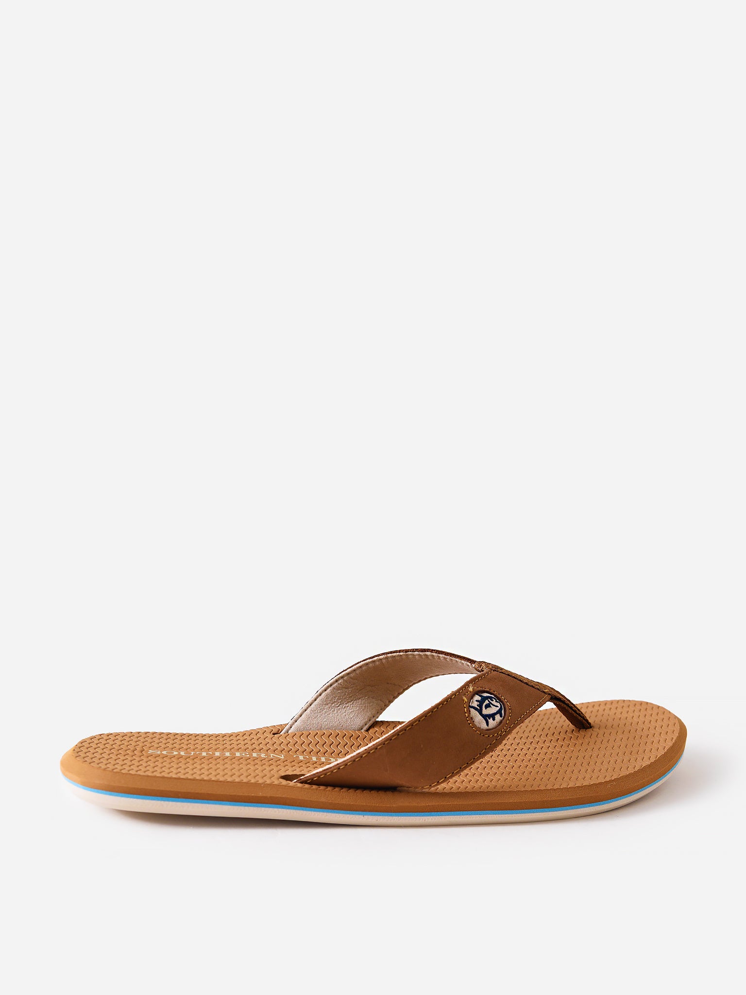 Southern Tide Brown and Tan Flip-Flops Southern Tide Women main image 3