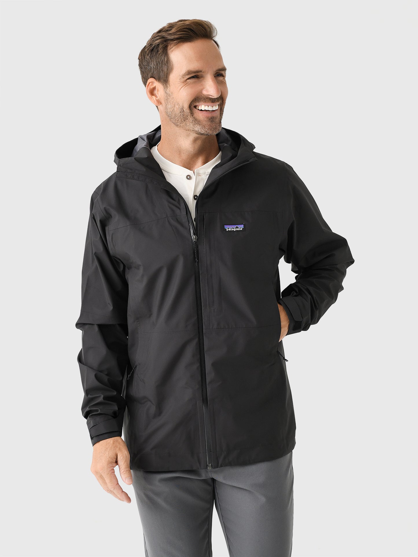 Patagonia Men's Boulder Fork Rain Jacket - Saint Bernard