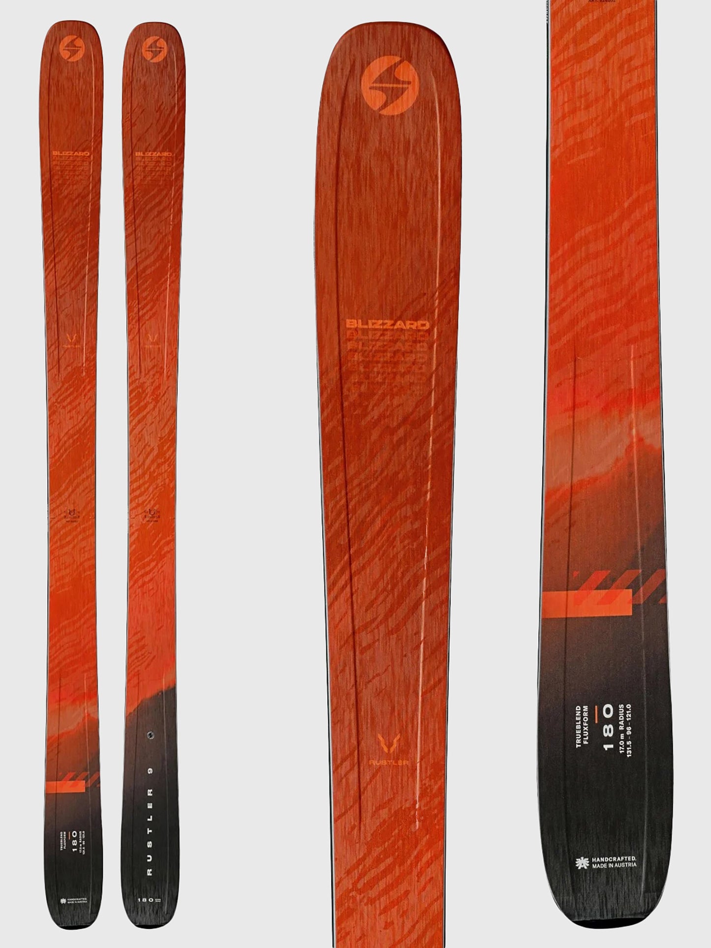 Blizzard Rustler 9 Men's Skis 2025 - Saint Bernard