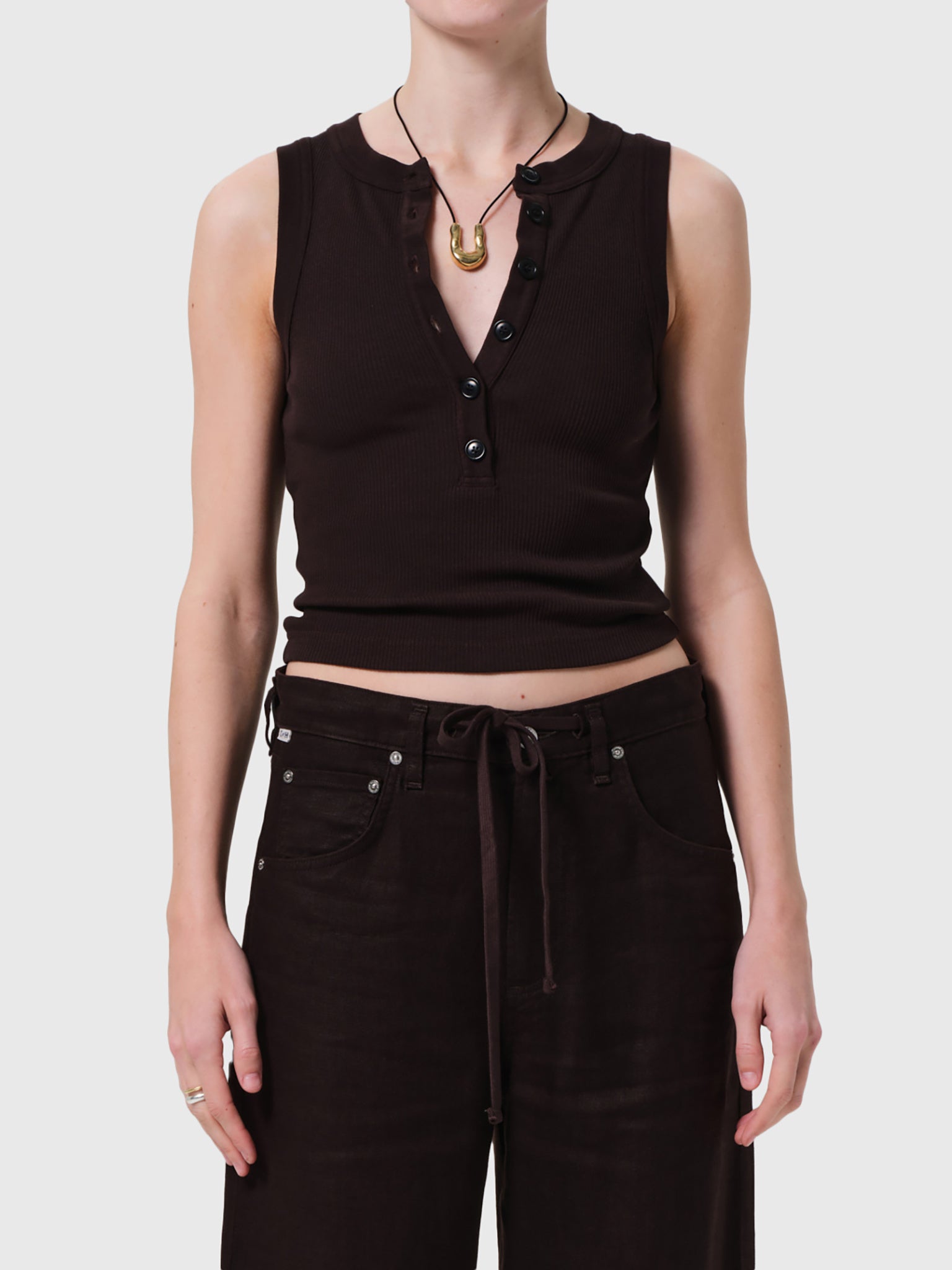 Caralyn Tank Chocolate