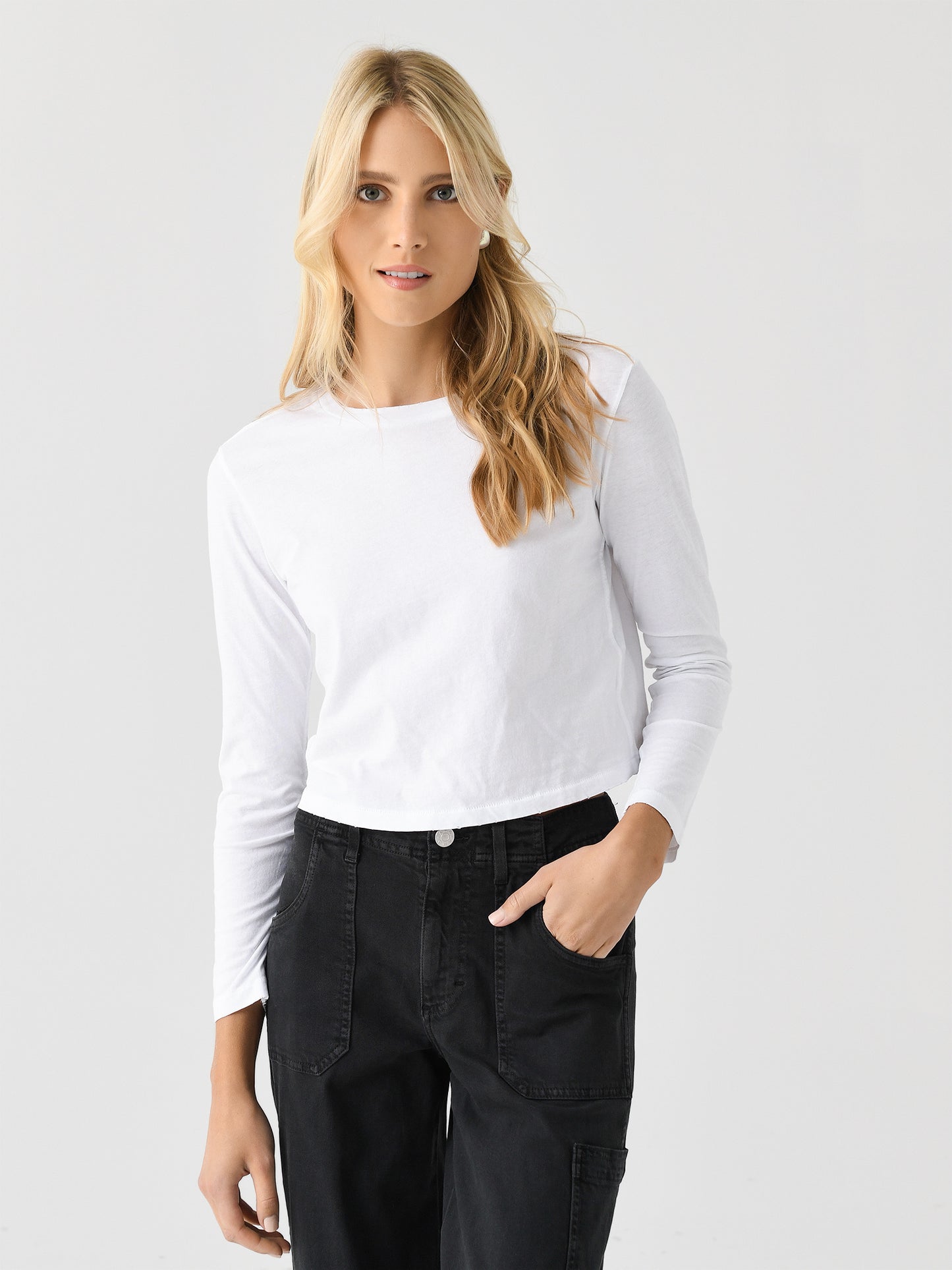 AMO Women's Long Sleeve Babe Tee - Saint Bernard