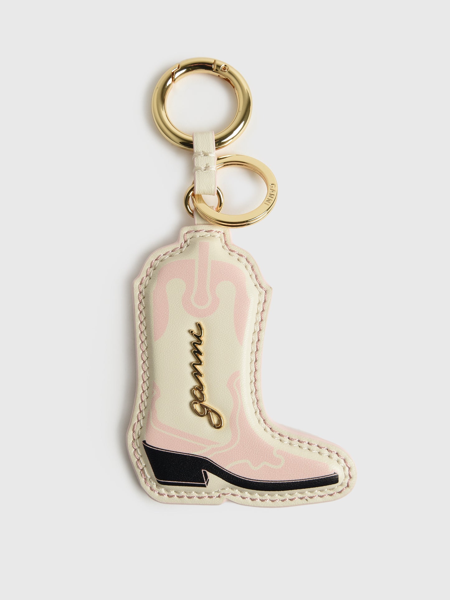 GANNI Western Boot Keyring - Saint Bernard