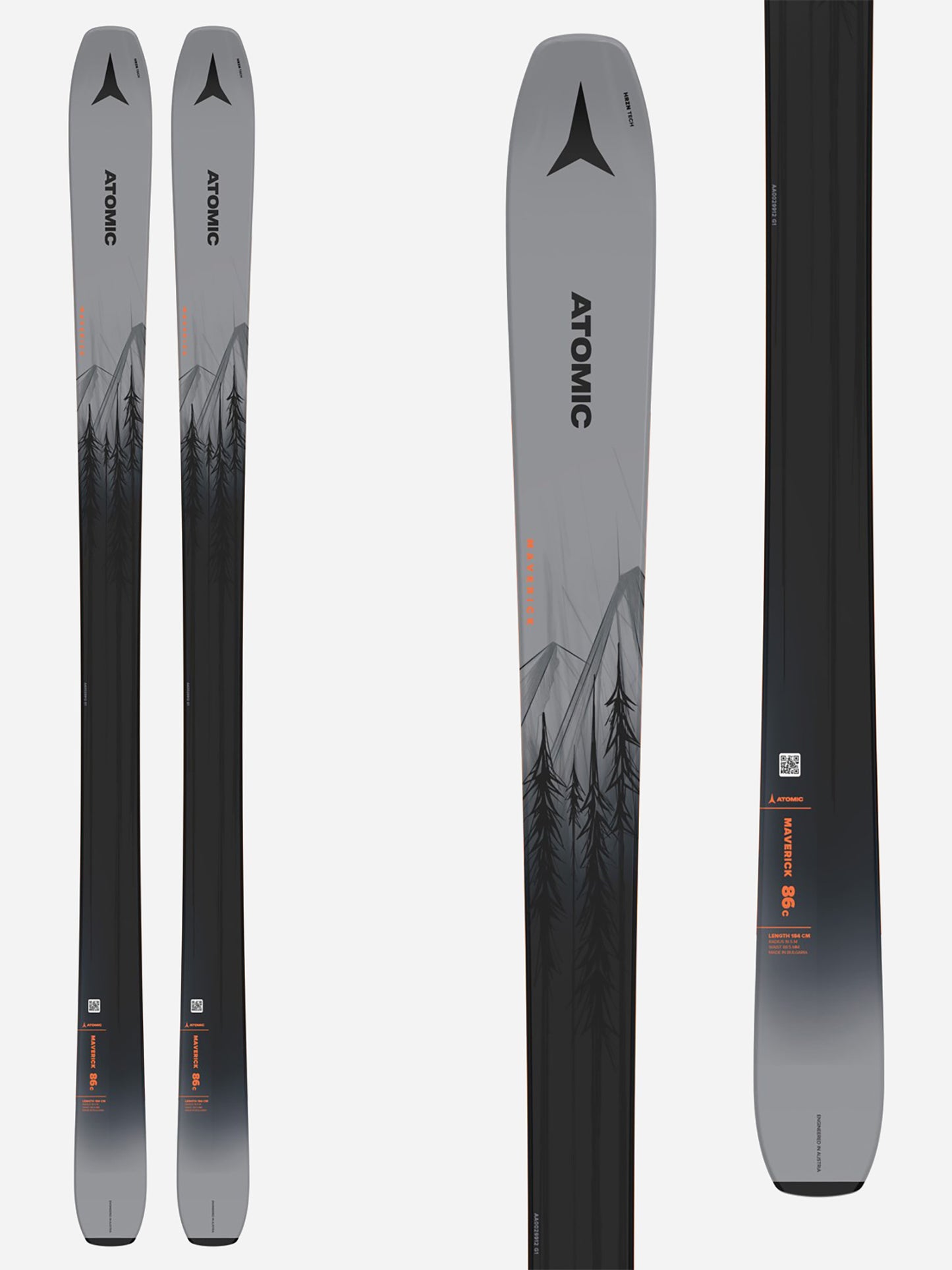 Atomic Maverick 88 TI Skis 2024 - Saint Bernard