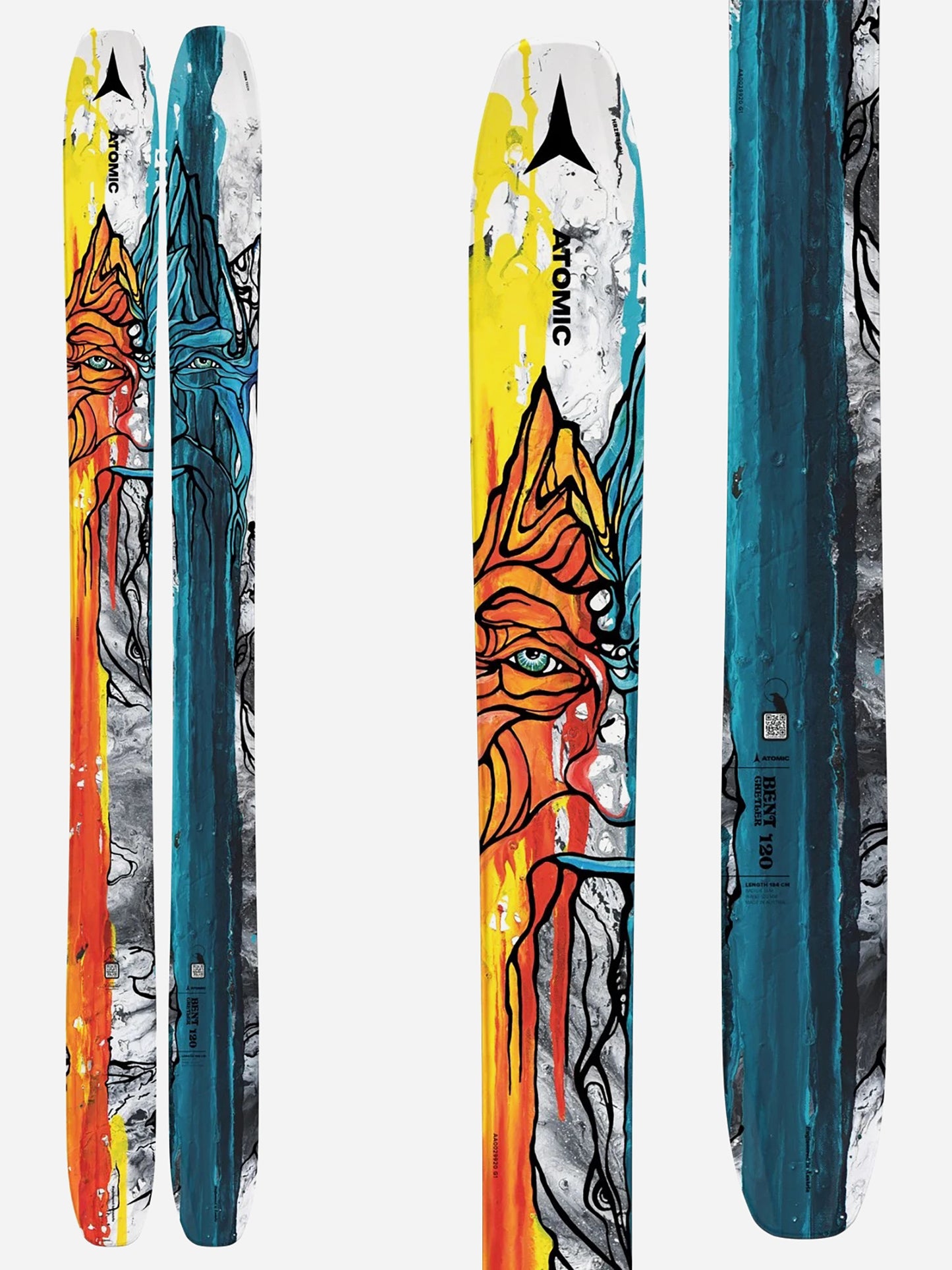 Atomic Bent Chetler 120 Skis 2024 - Saint Bernard