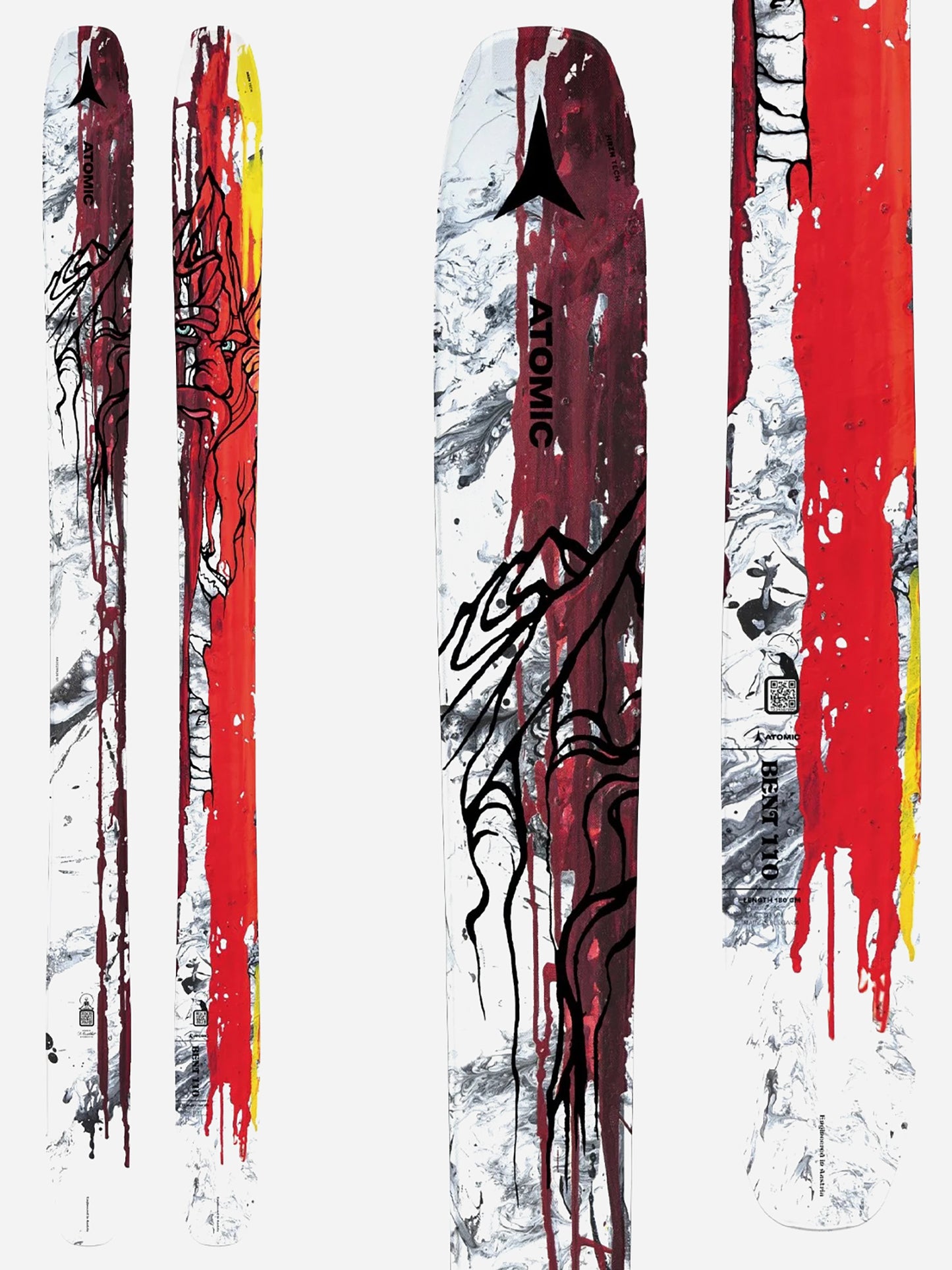 Atomic Bent 110 Skis 2024 - Saint Bernard