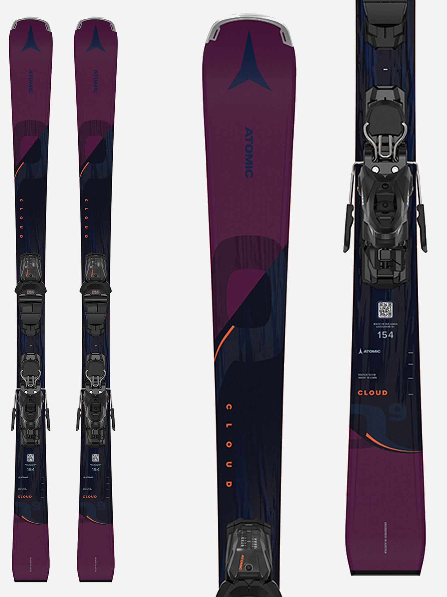 Atomic Cloud Q9 Women's Skis with M 10 GW Bindings 2024 - Saint Bernard