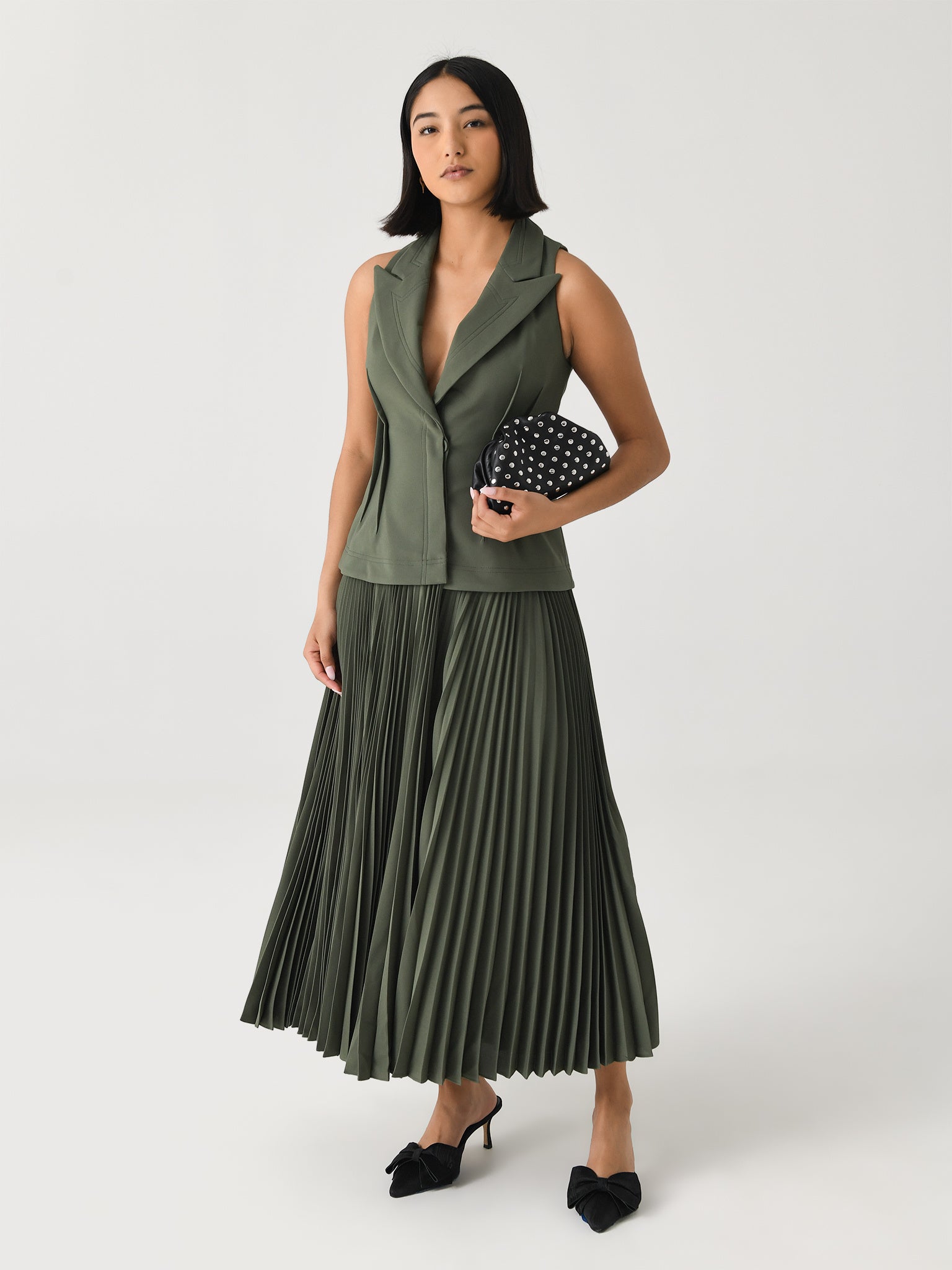 Acler Women's Stinford Midi Dress Saint Bernard Acler Women's Stinford Midi Dress Saint Bernard