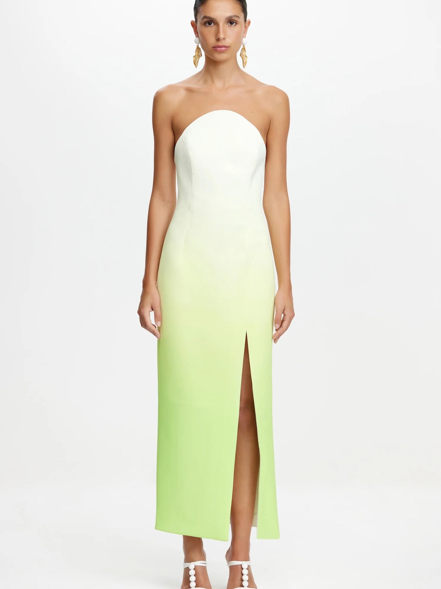 knee length dresses for ladies Acler Odder Midi Dress