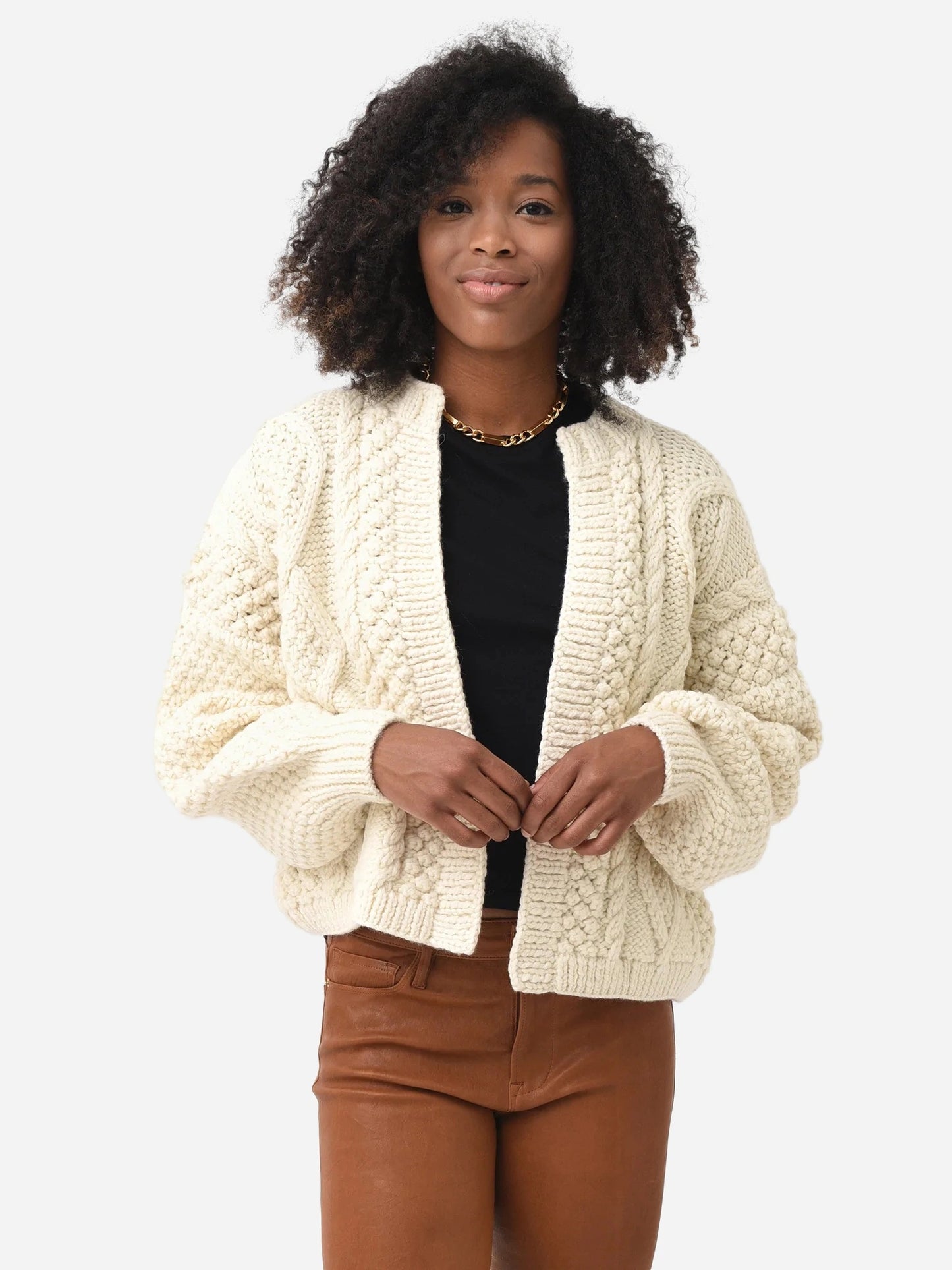 Mr. Mittens Women's Kimmie Cardigan - Saint Bernard