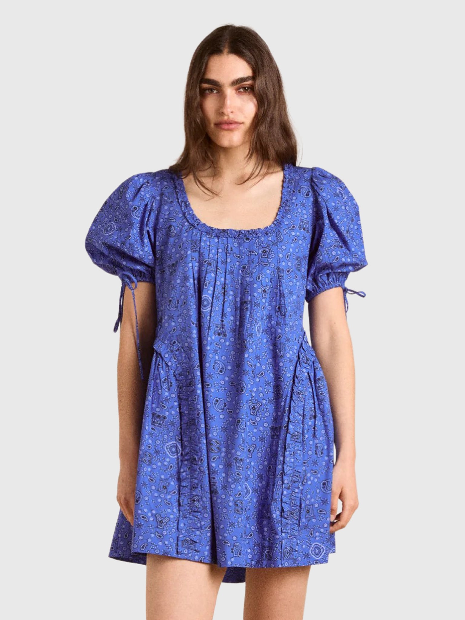 Damson Madder Women's Meri Mini Dress Damson Madder Women's Meri Mini Dress