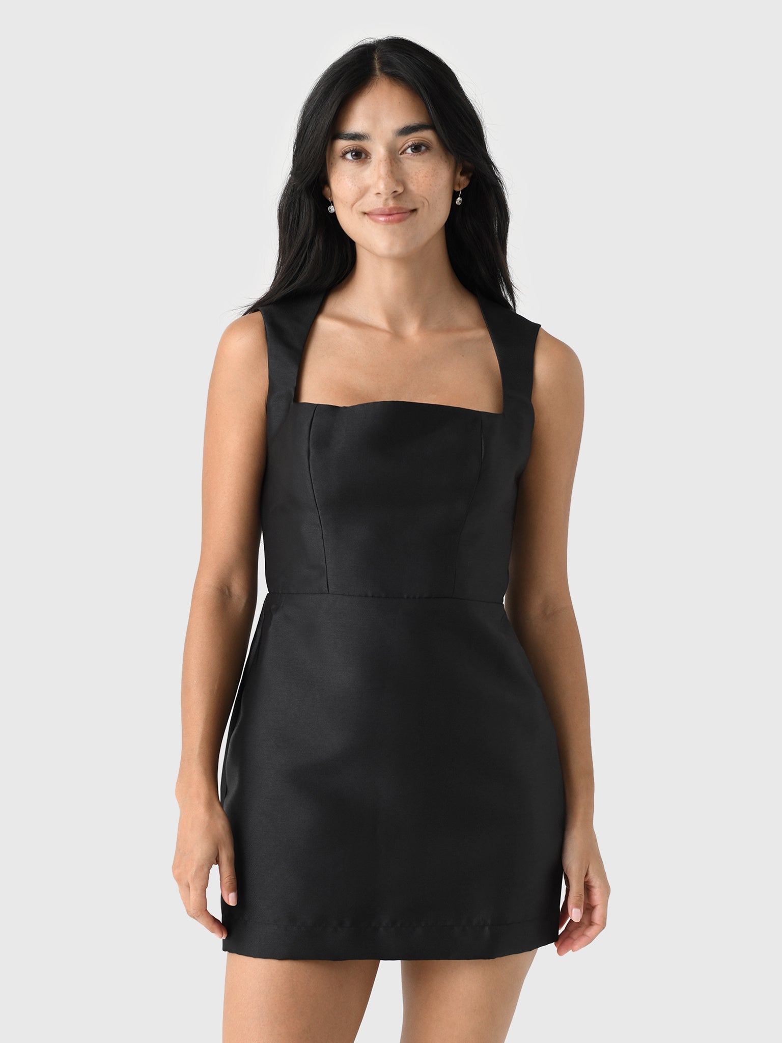 Marques Almeida Women's Heavy Satin Corset Mini Dress, Black, Polyester | Size: US4/AU8 | St. Bernard Marques Almeida Women's Heavy Satin Corset Mini Dress, Black, Polyester | Size: US4/AU8 | St. Bernard