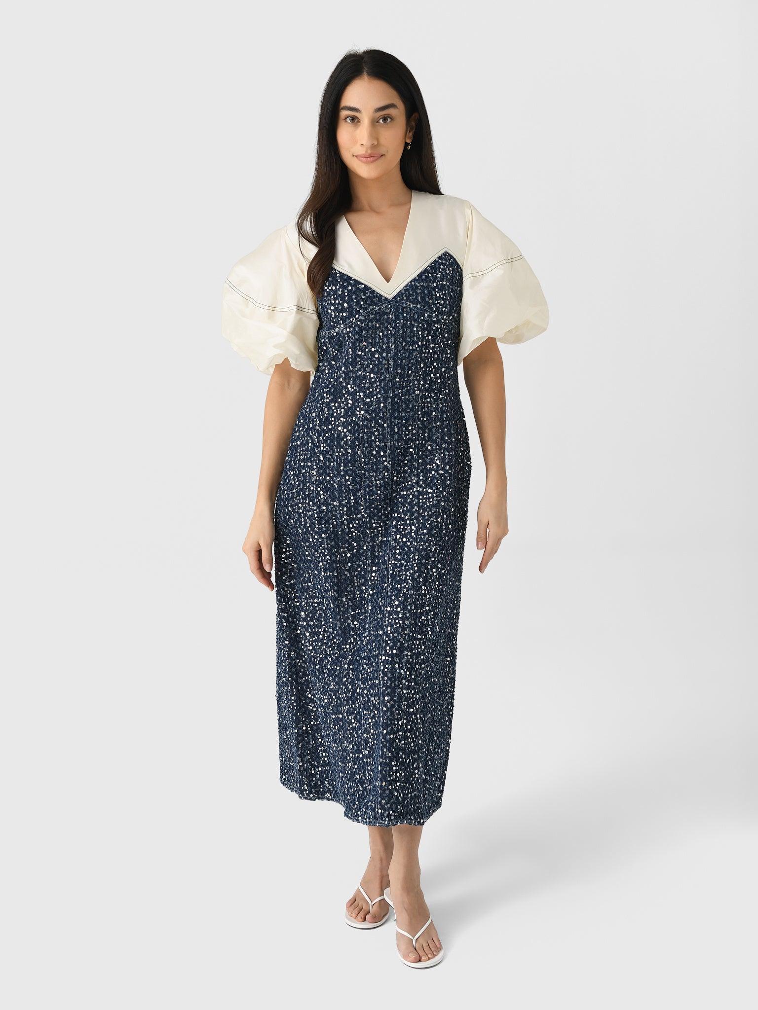 lovebirds denim dress Women's Kenton Dress, Ivory/Shimmer | Size: Medium Carolina Floral 3/4 Sleeve Maxi Dress (Size):3XL Depeche Mode's 'Violator' at It features a fitted IWD25