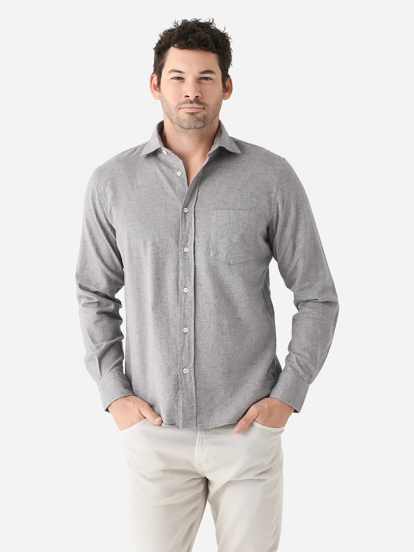 Hartford Men's Paul Woven Shirt - Saint Bernard