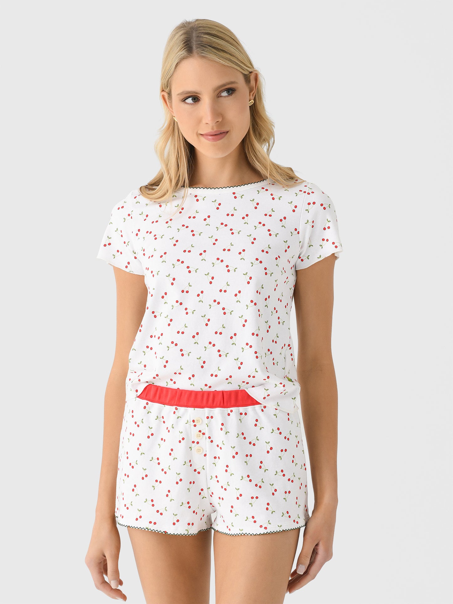 Cozyland Women's Baby Jean Tee - Saint Bernard