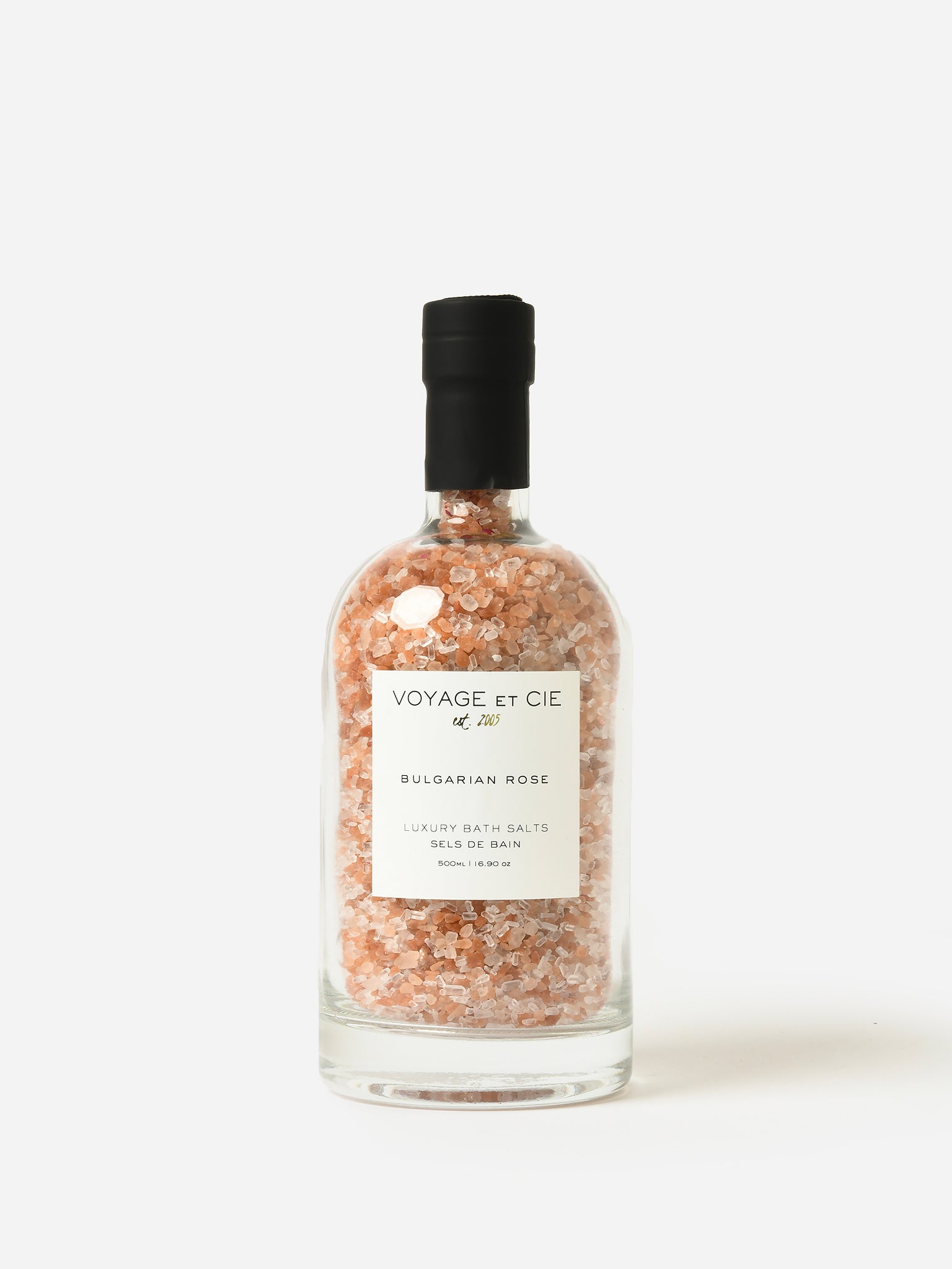 Shop the Voyage et Cie Sels de Bain Rose Botanical Mineral Salts