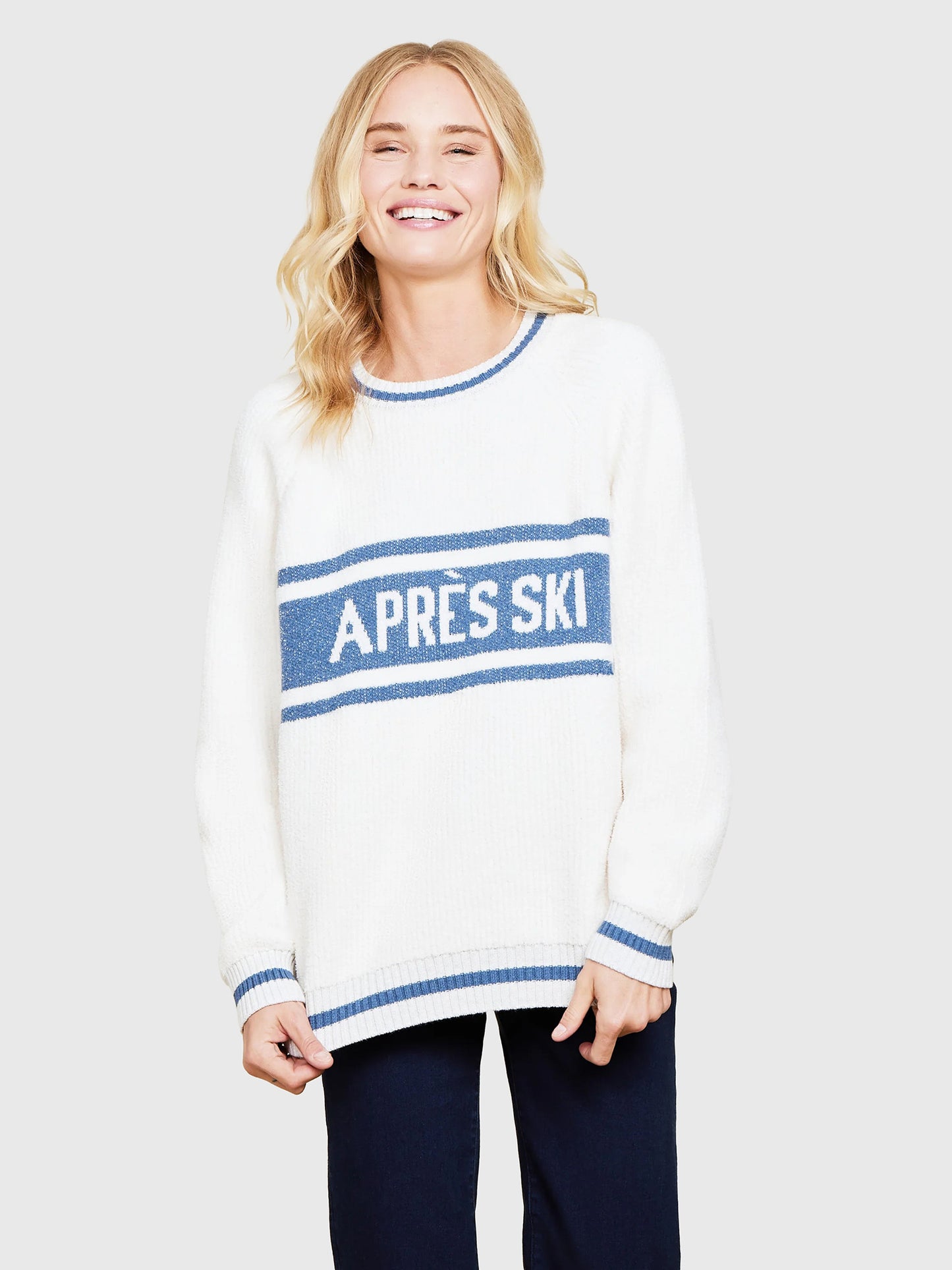 Barefoot Dreams Women's CozyChic® Cotton Aprés Pullover - Saint Bernard