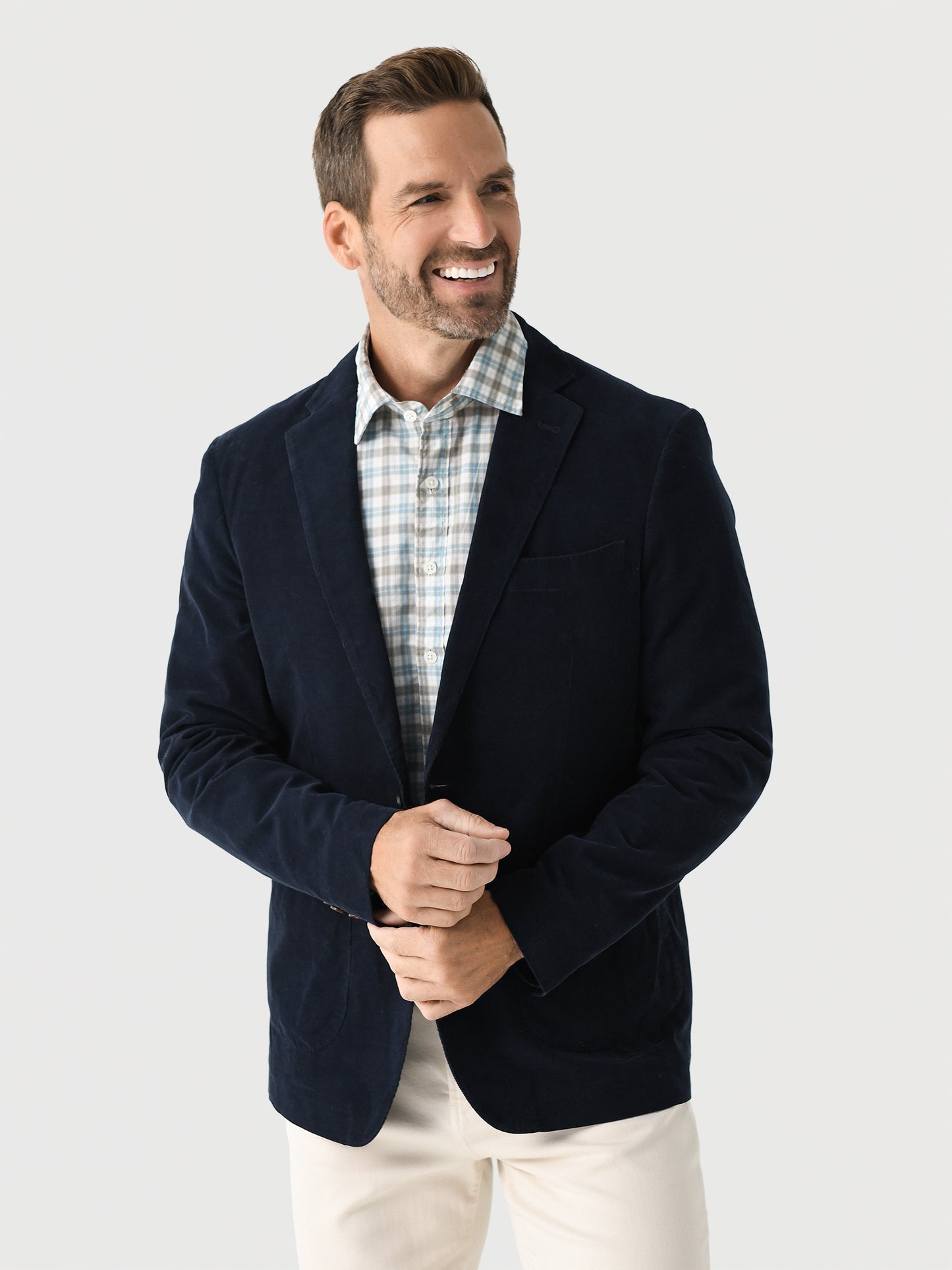 Rodd And Gunn Men's Saint Bathans Sports Fit Jacket - Saint Bernard