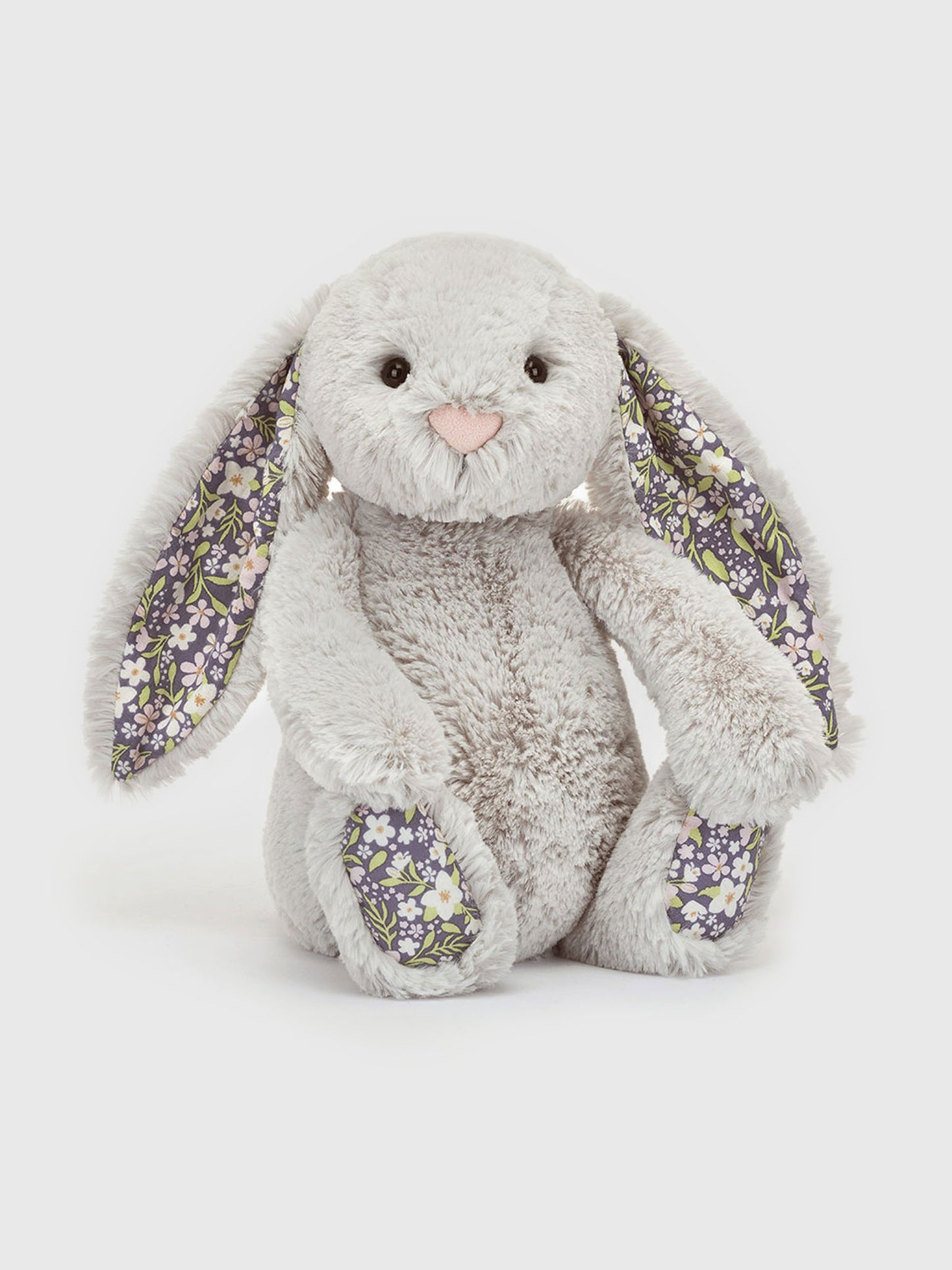 Jellycat Medium Blossom Silver 'Bloom' Bunny Plush - Saint Bernard