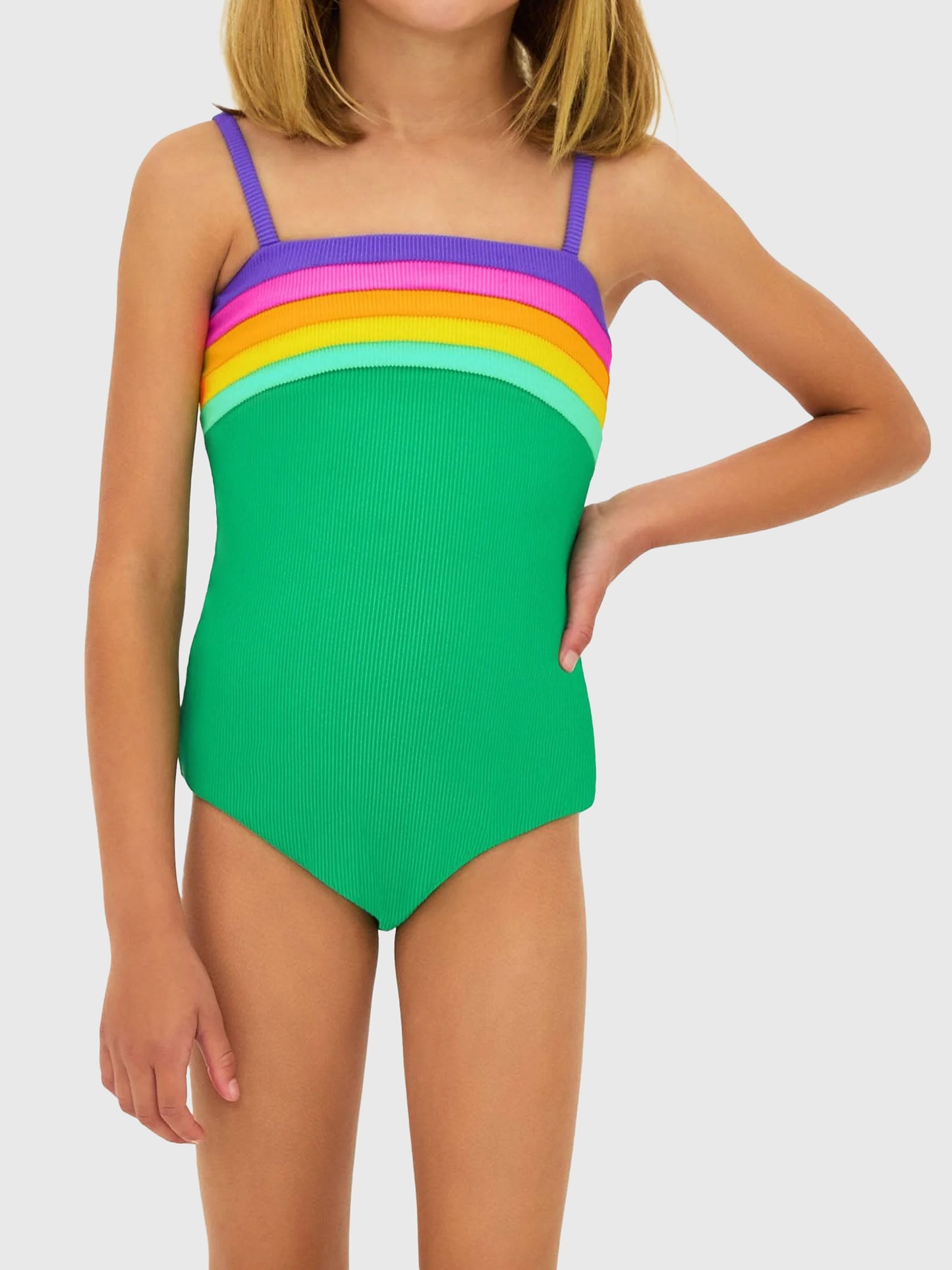 Beach Riot Girls' Little Jessa One-Piece Swimsuit - Saint Bernard