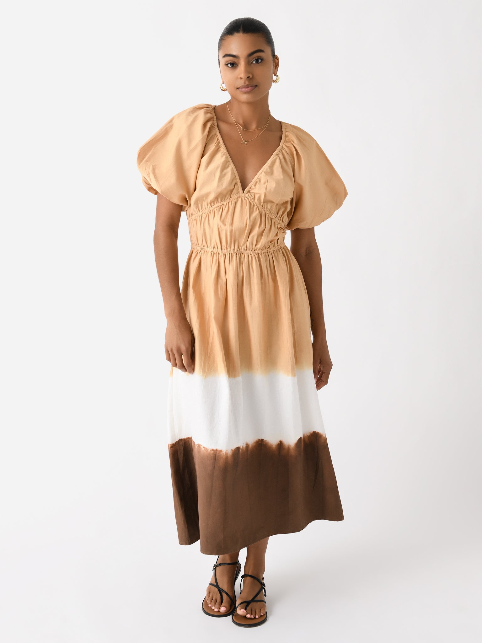 francescas brown dress Banjanan Women's Francesca Dress – Saint Bernard