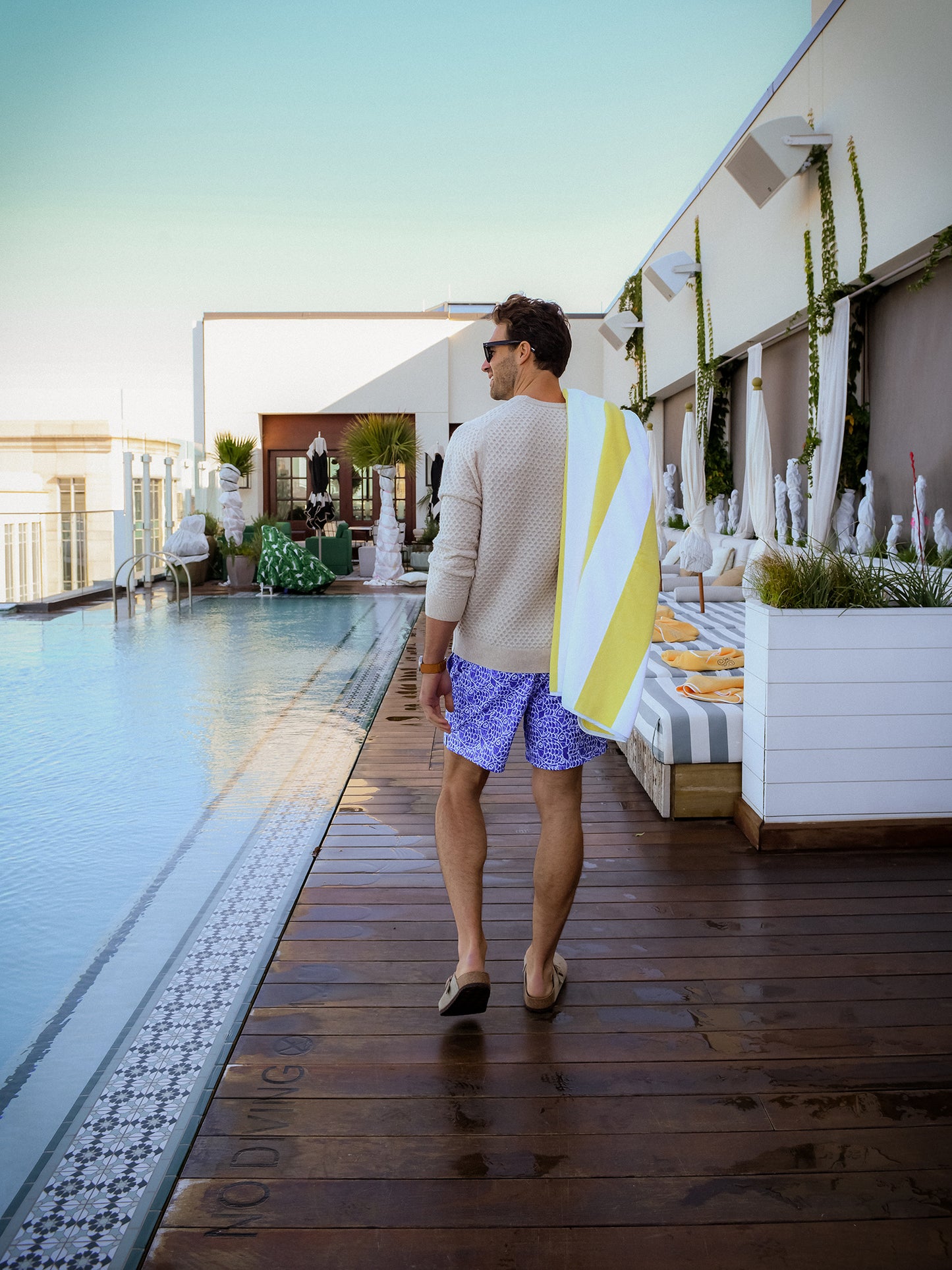 Beach TowelxYELLOWSTRIPE-alt1