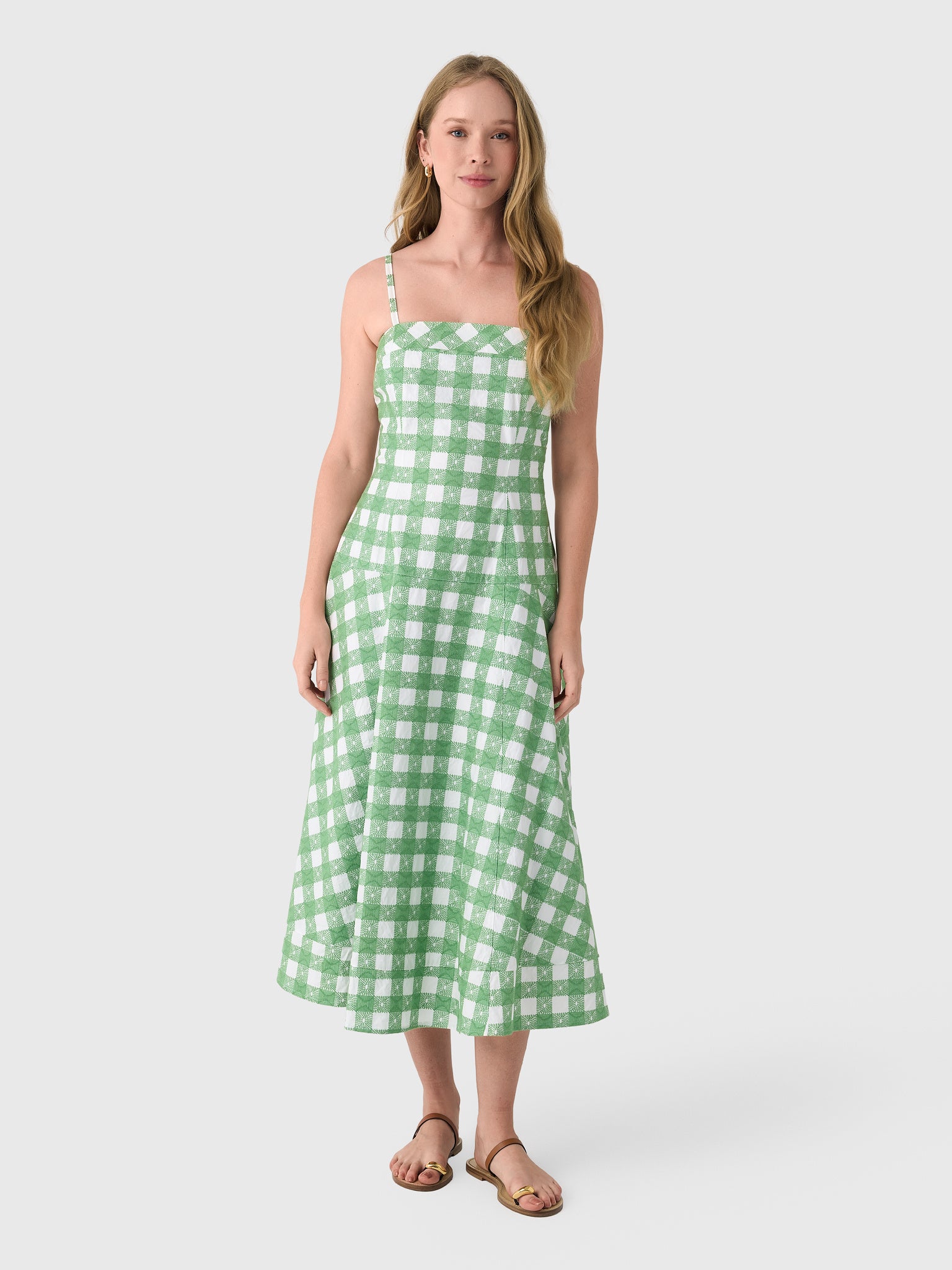rosie assoulin green dress Grass Drop Me a Note Grass Green / 8 gathered at the neckline Size:17 fc:Category:SMU Dark Green Maxi Dress