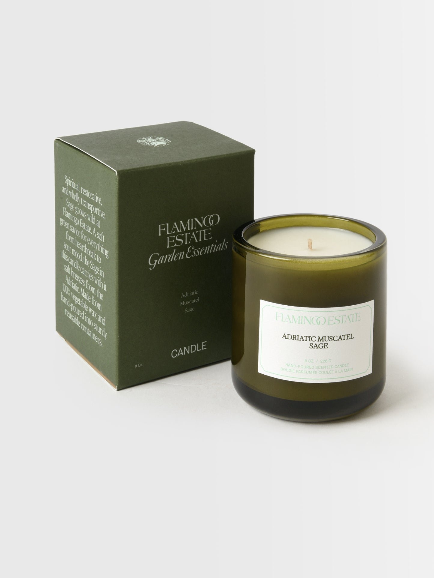 Flamingo Estate Adriatic Muscatel Sage Candle - Saint Bernard