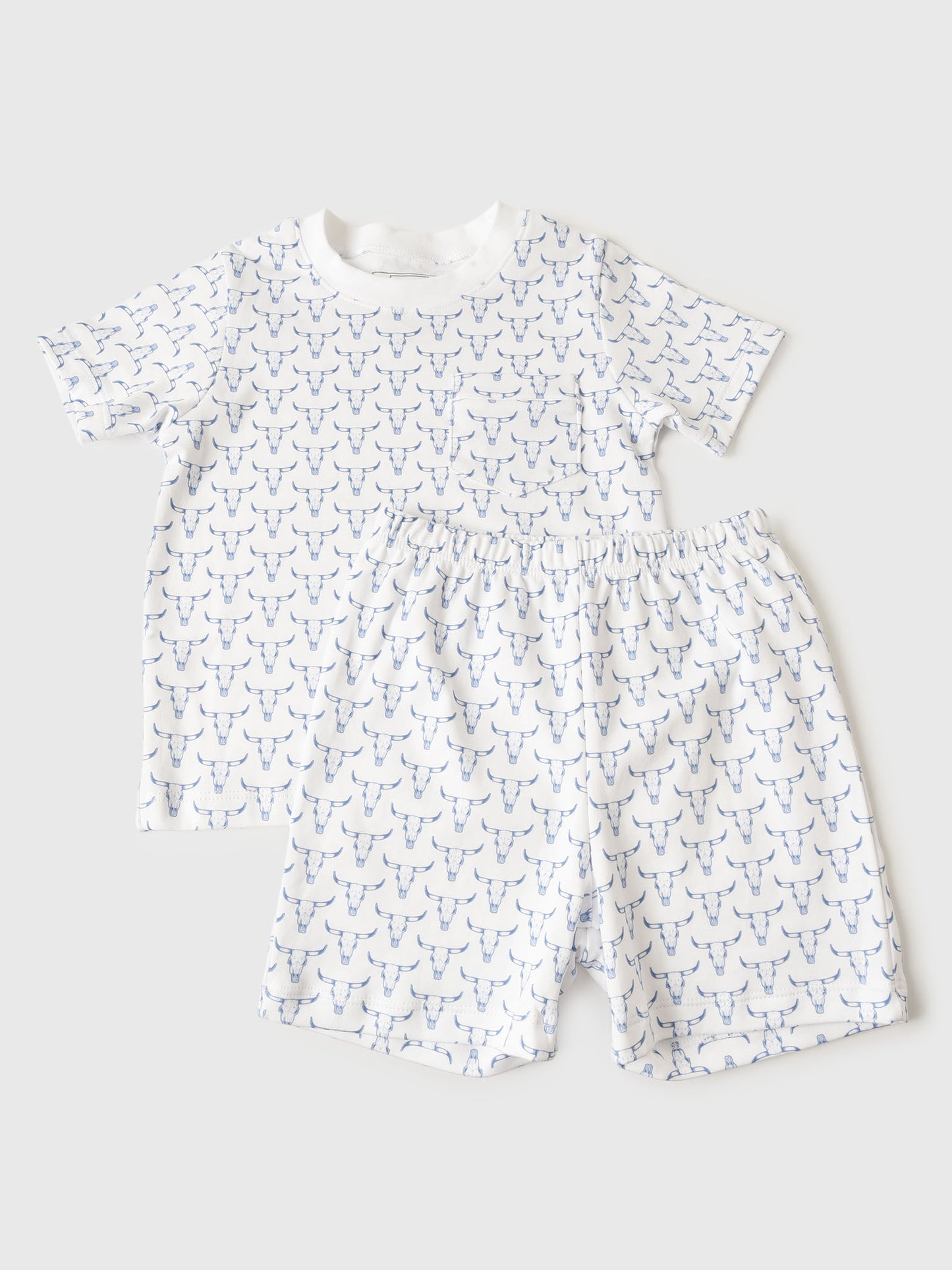 Lila And Hayes Boys' Charles Short Set - Saint Bernard