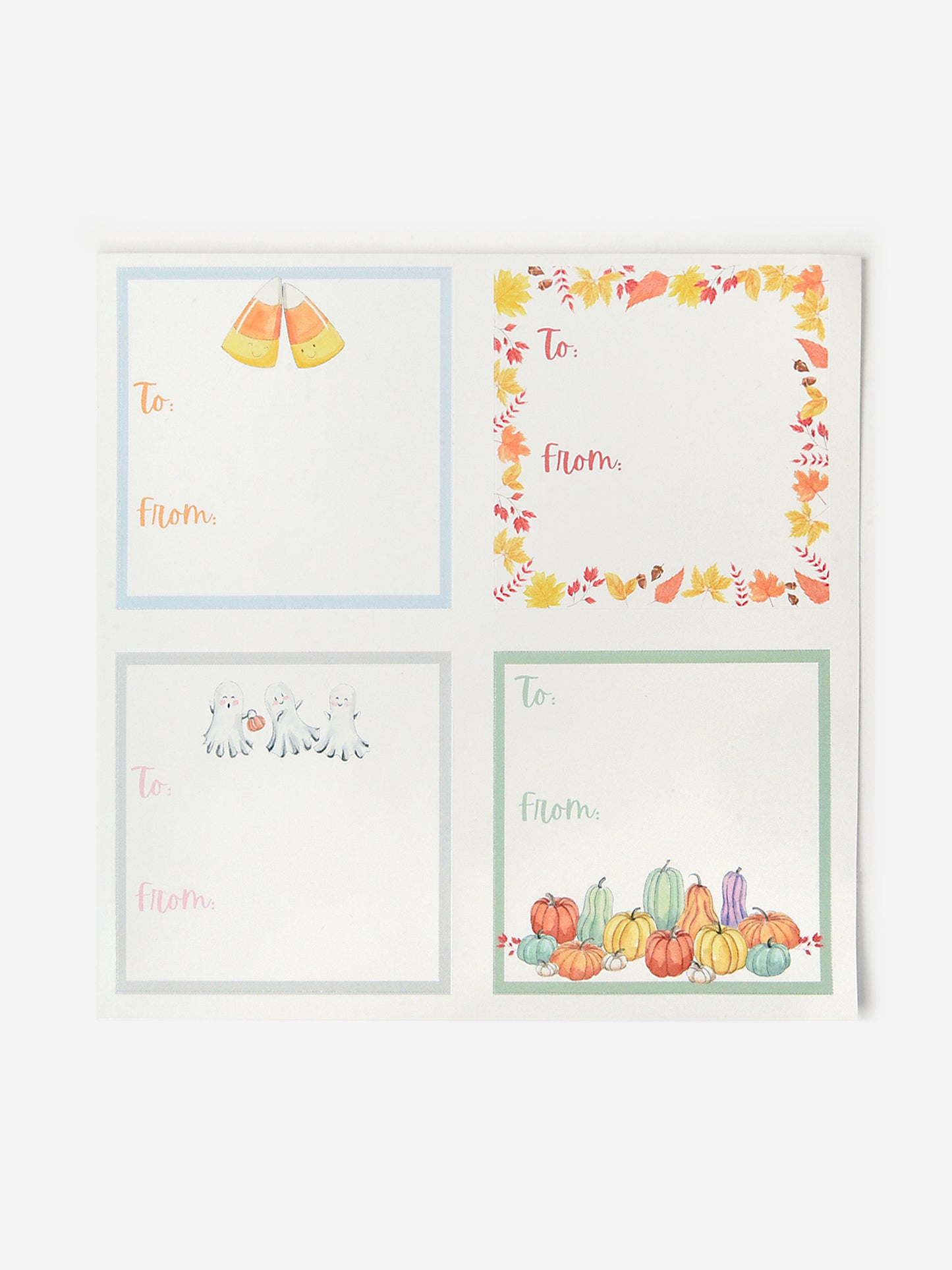 CMT Art To/From Fall Stickers - Saint Bernard