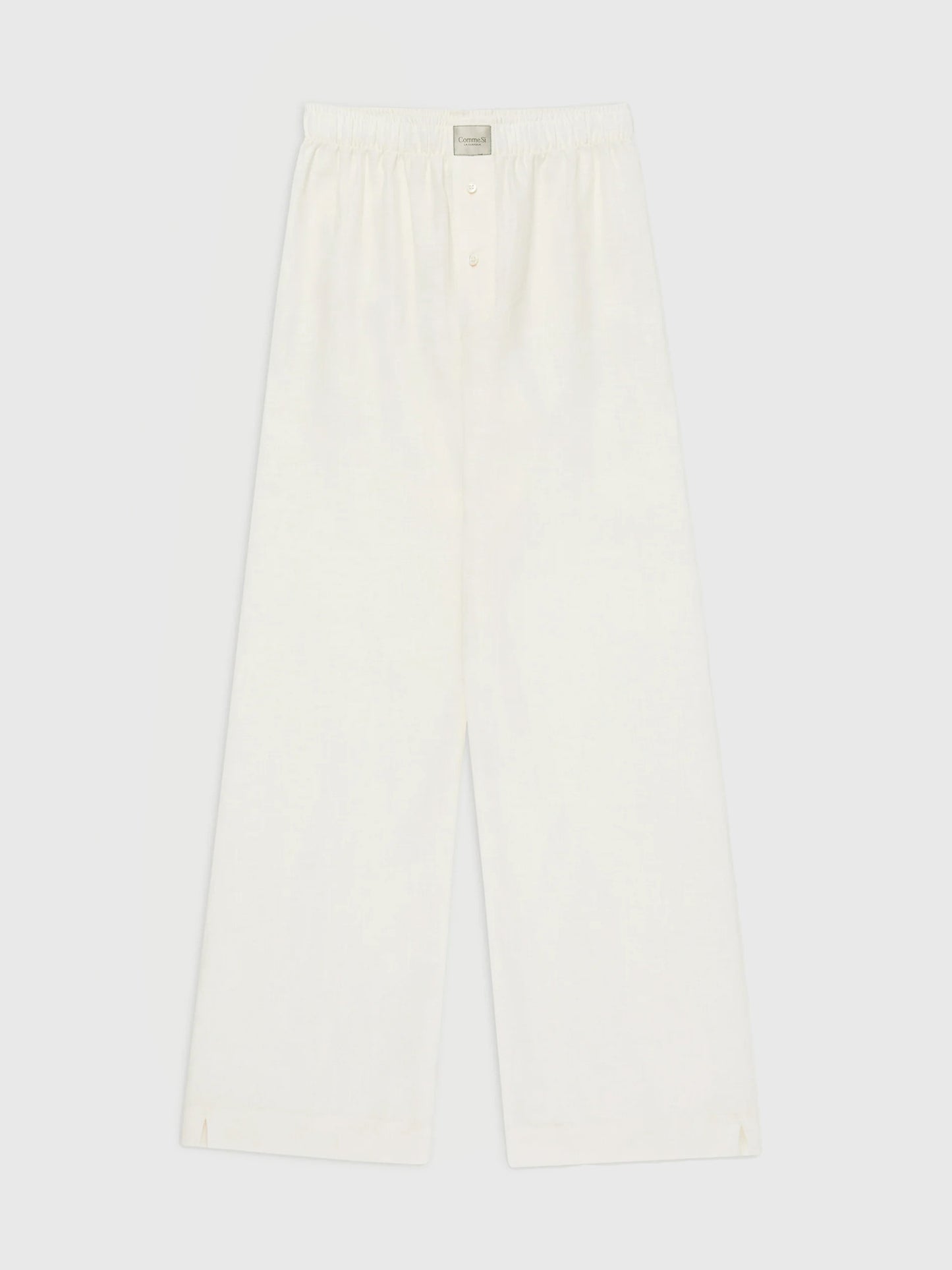 Comme Si Women's La Boxer Alta Linen - Saint Bernard