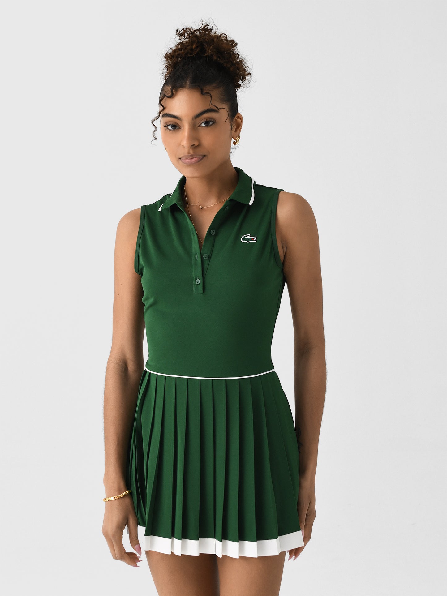 Lacoste Women's Polo Tennis Dress - Saint Bernard