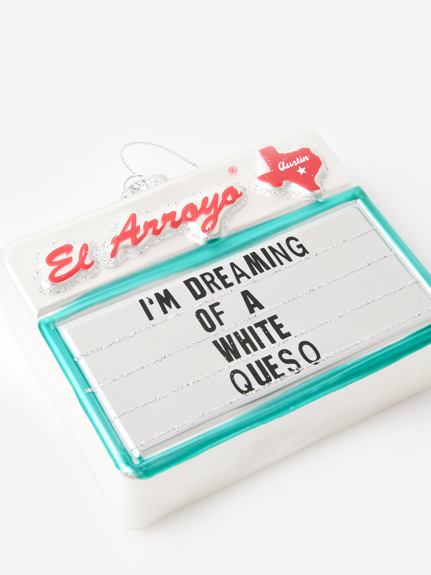 Cozumel Publishing Company El Arroyo Glass Ornament - Saint Bernard