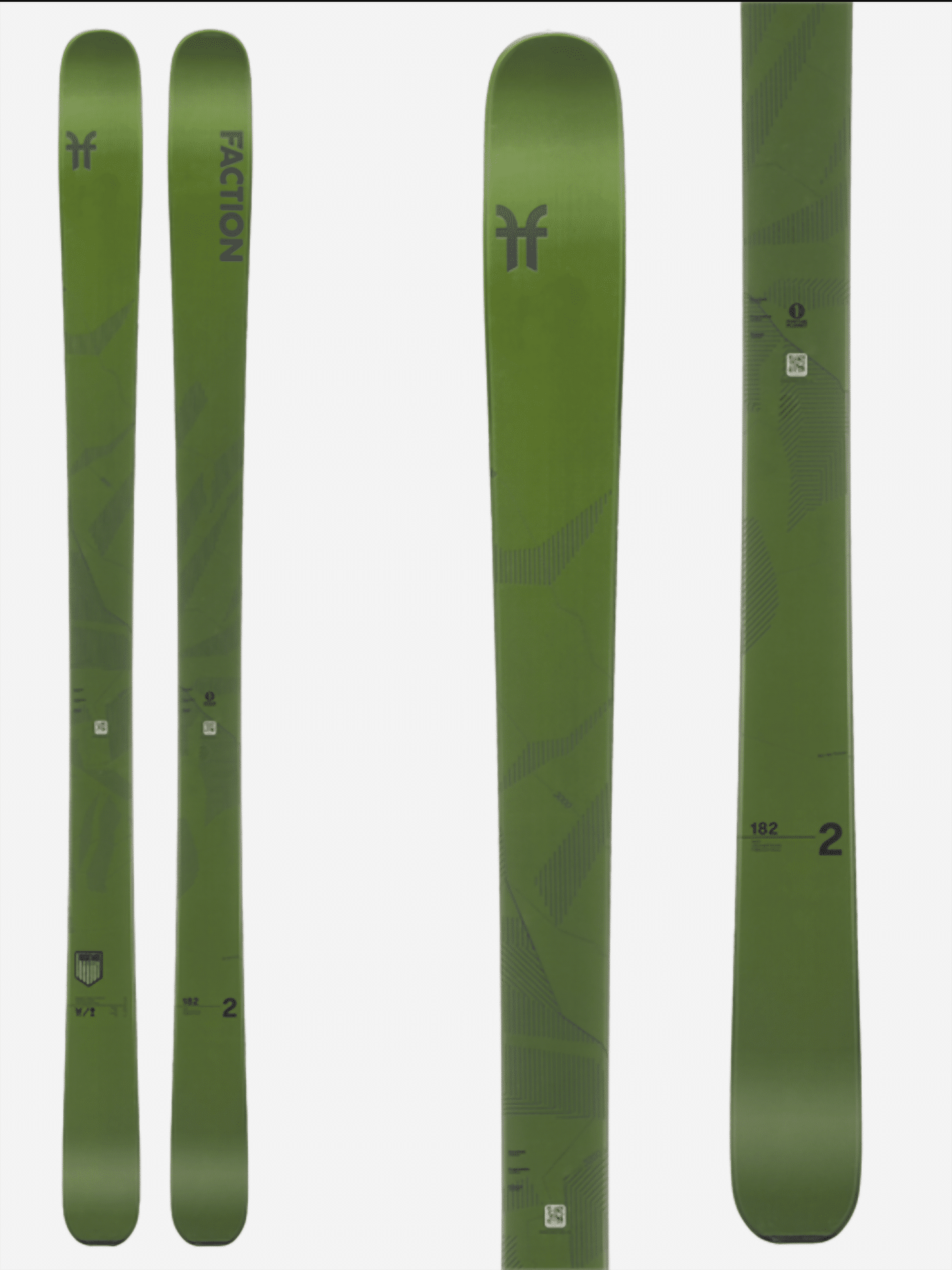 Faction Agent 2 Skis 2025 - Saint Bernard
