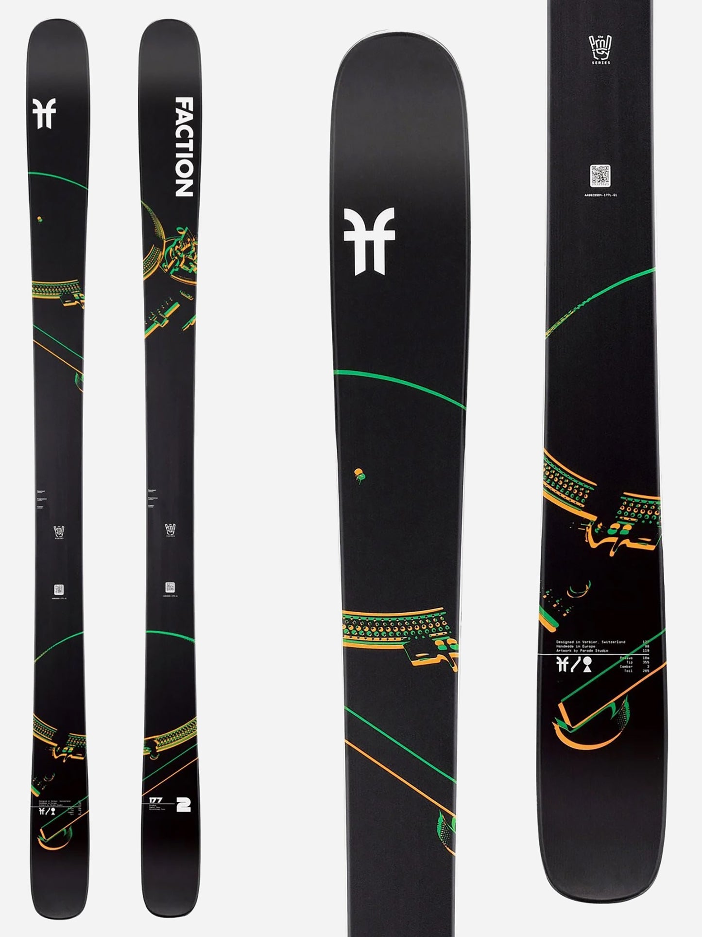 Faction Prodigy 2 Skis 2024 - Saint Bernard
