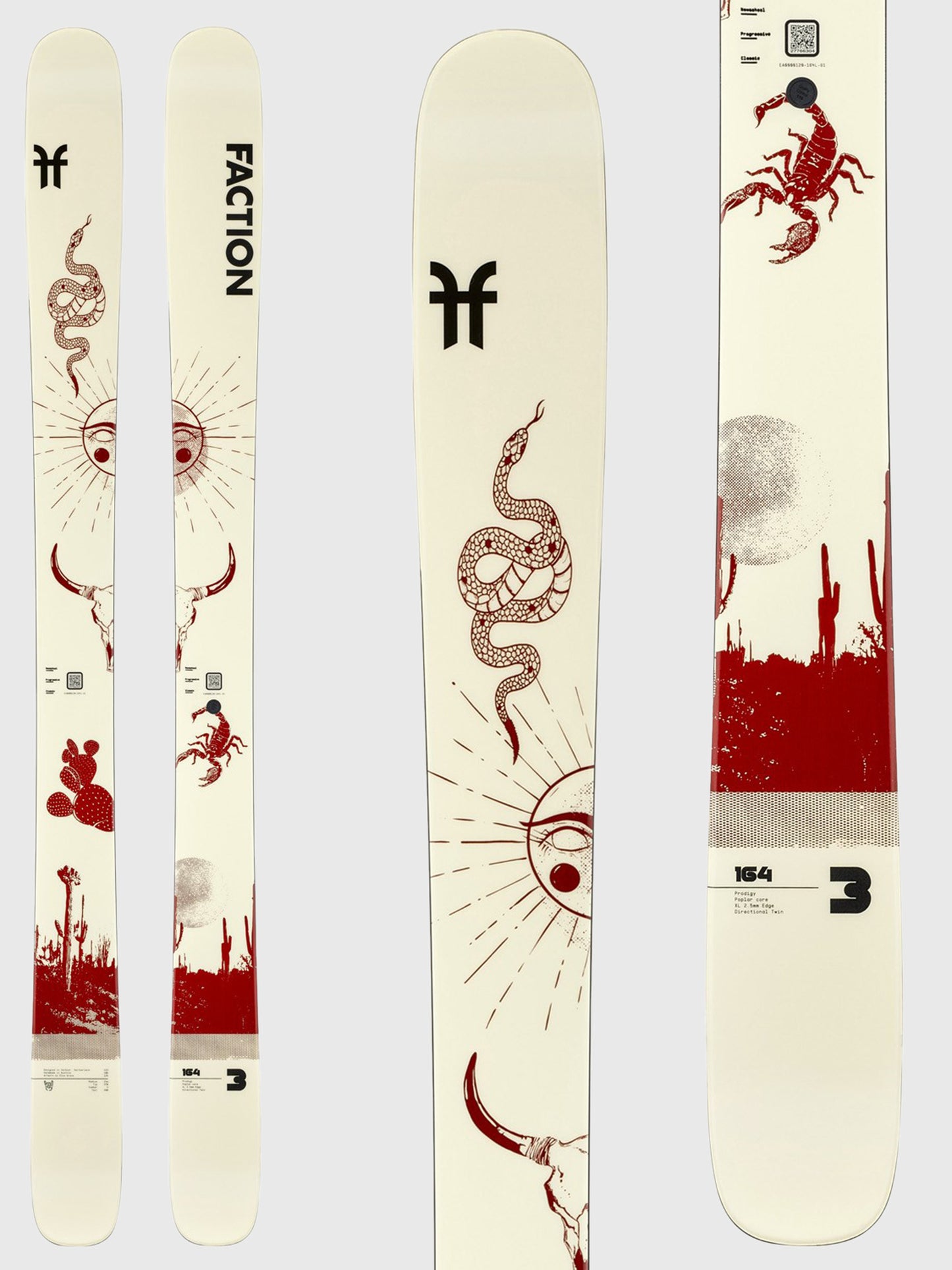 Faction Prodigy 3 Capsule Skis 2025 - Saint Bernard