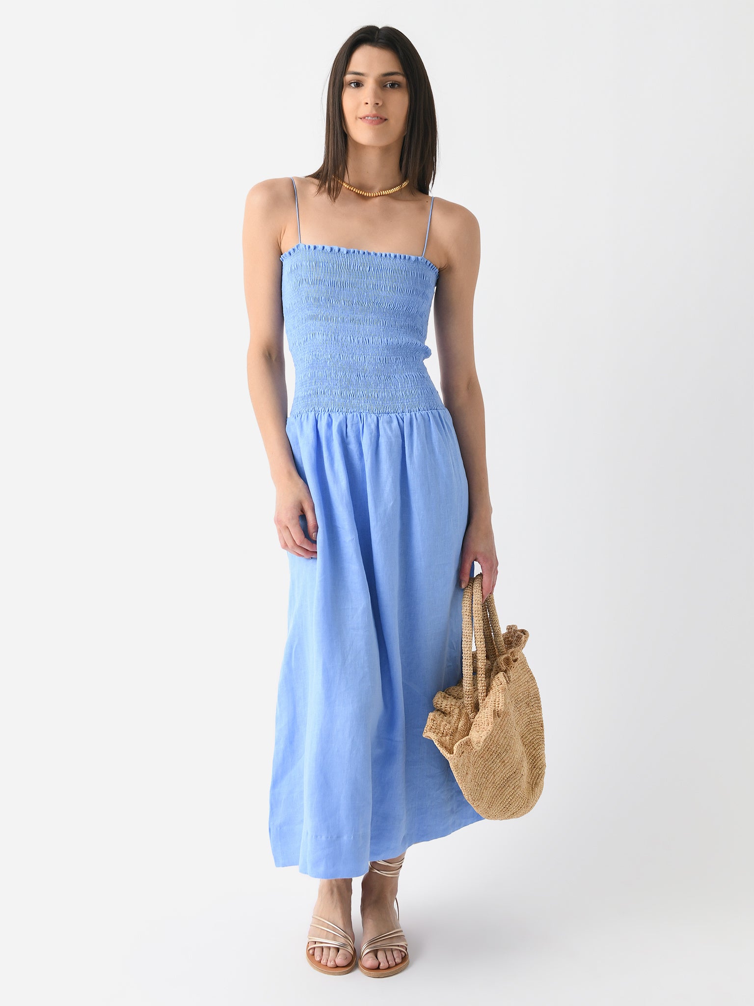 Faithfull The Brand Women's Geriba Midi Dress Faithfull The Brand Women's Geriba Midi Dress