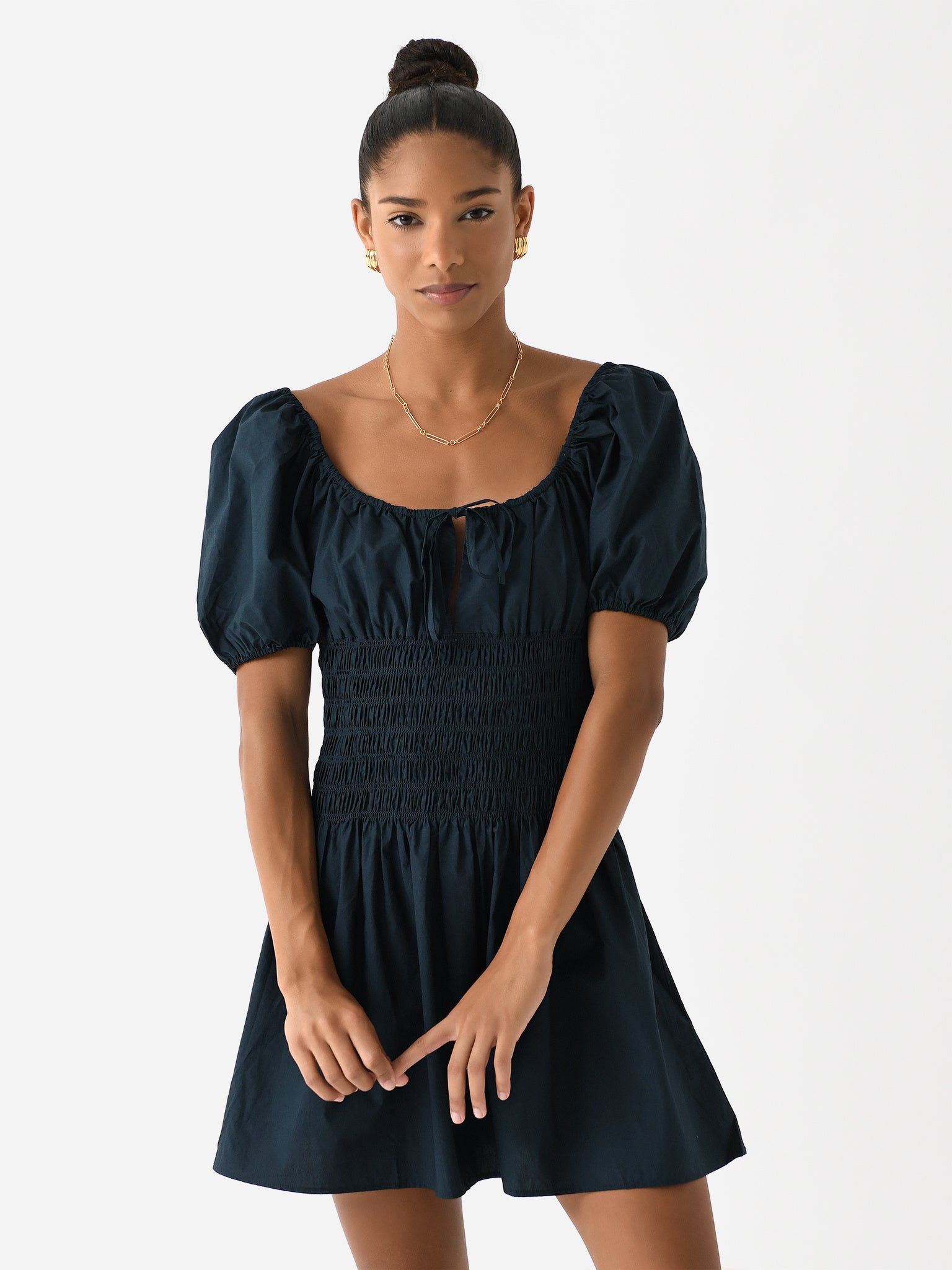 knee length dresses for ladies Faithfull The Brand Women's Beatrice Mini Dress