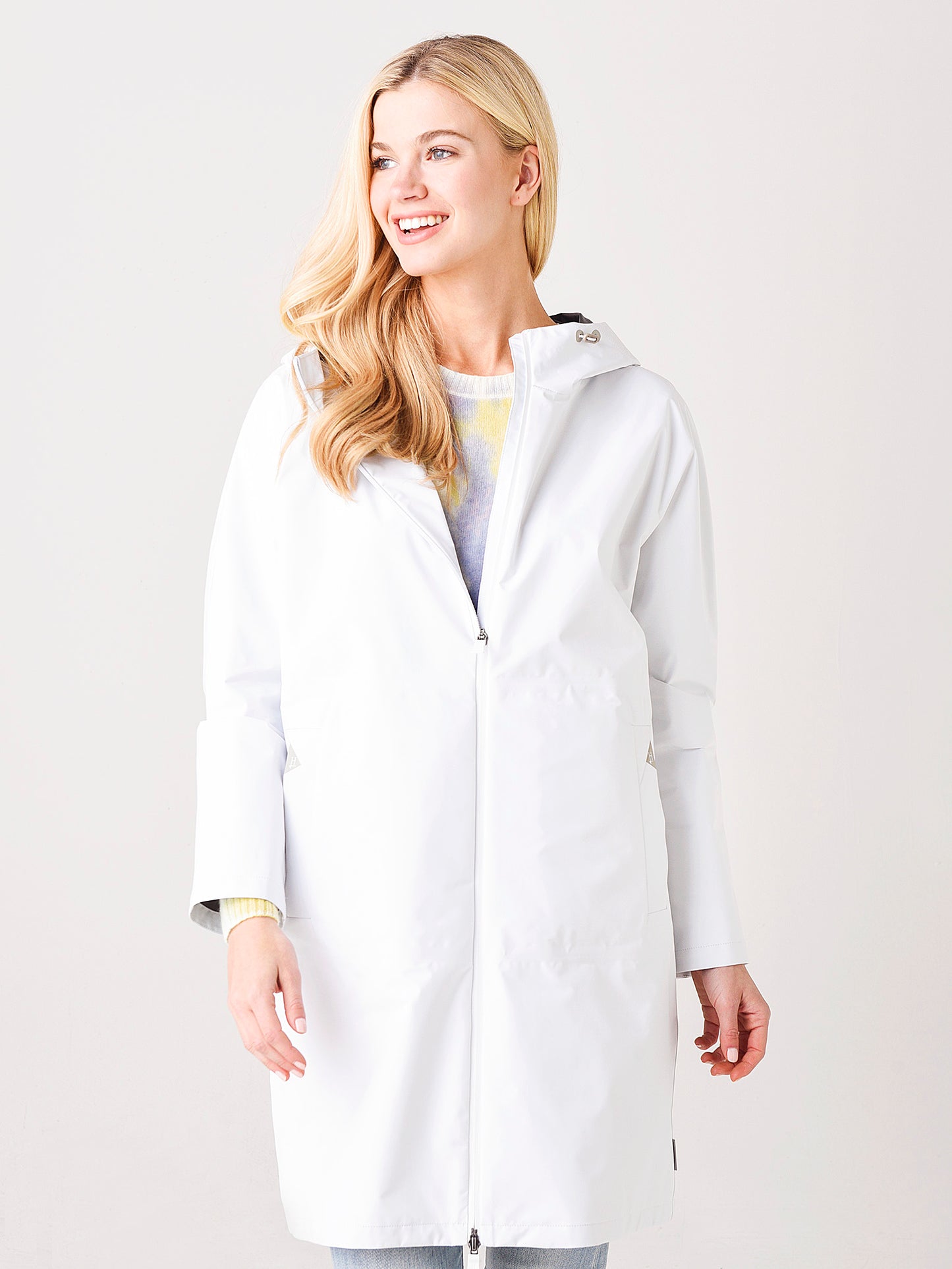 Herno Women's Woven Half Coat - Saint Bernard