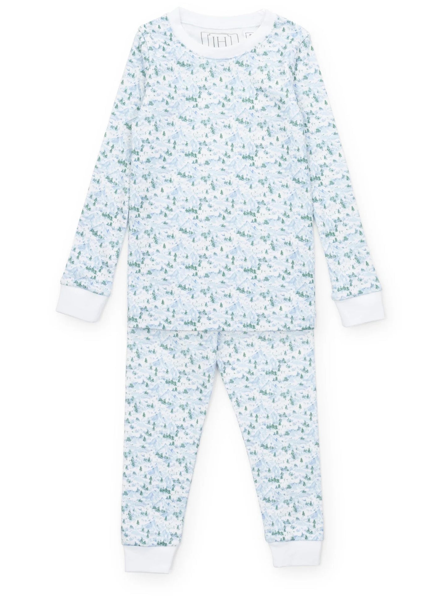 Lila And Hayes Boys' Grayson Pajama Set - Saint Bernard