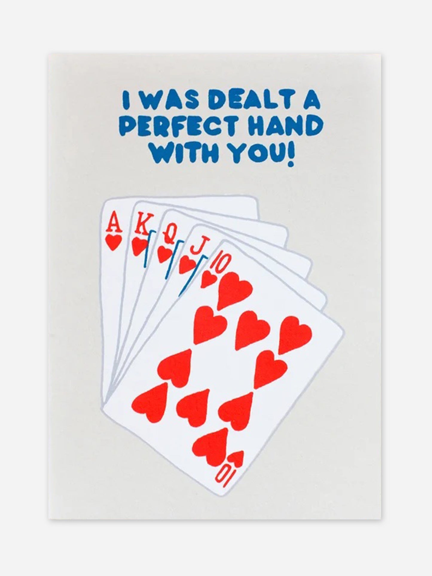 Alphabet Studios Perfect Hand Card - Saint Bernard