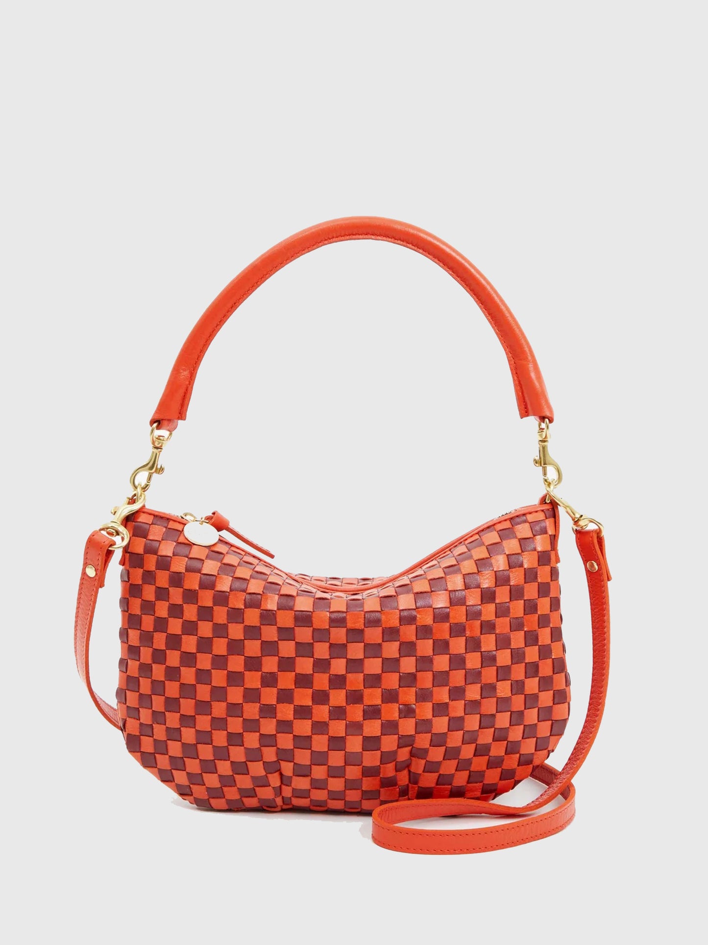 Clare V. Petit Moyen Messenger Bag - Saint Bernard