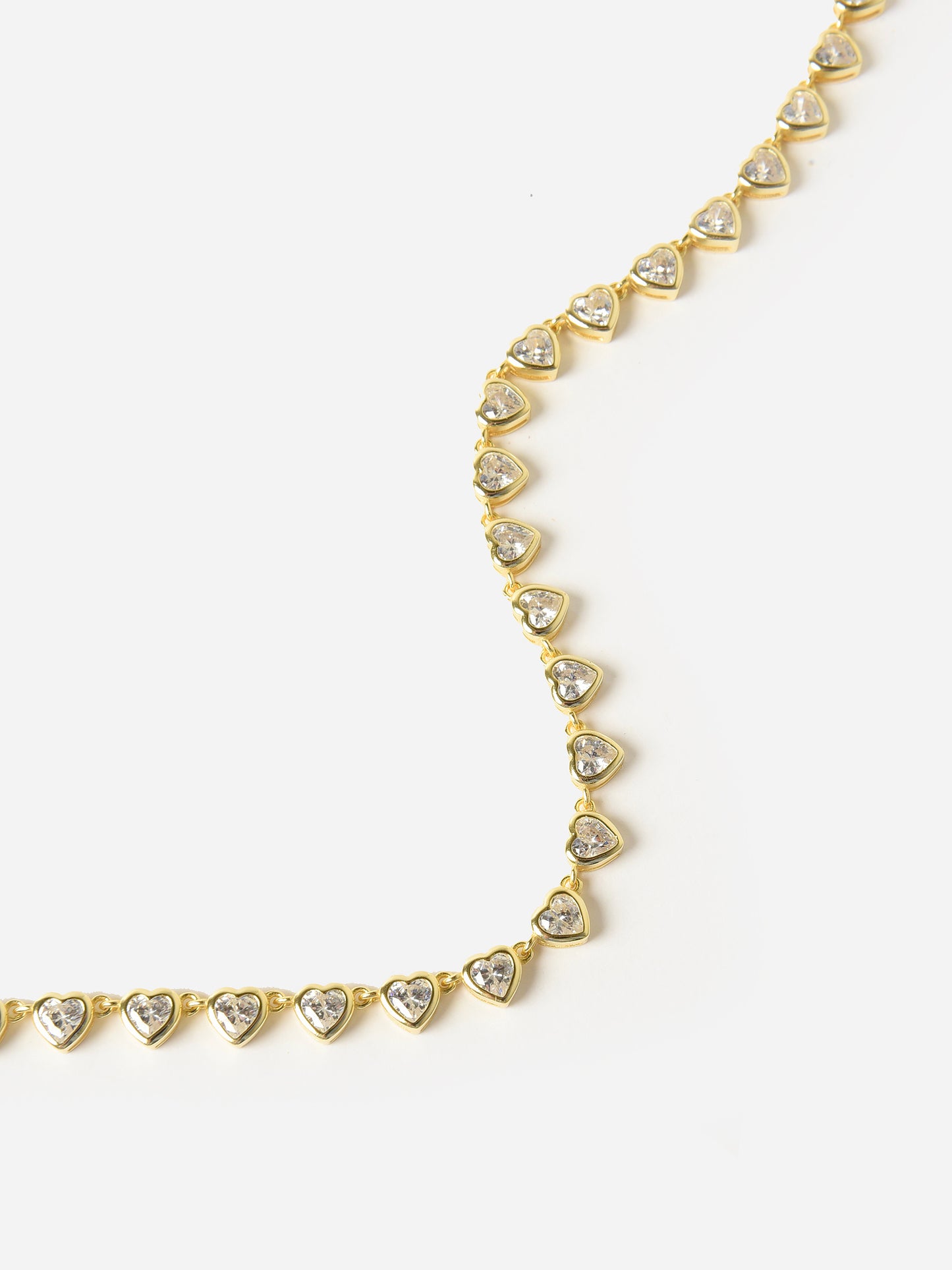 Francie B. Heart Charm Necklace - Saint Bernard