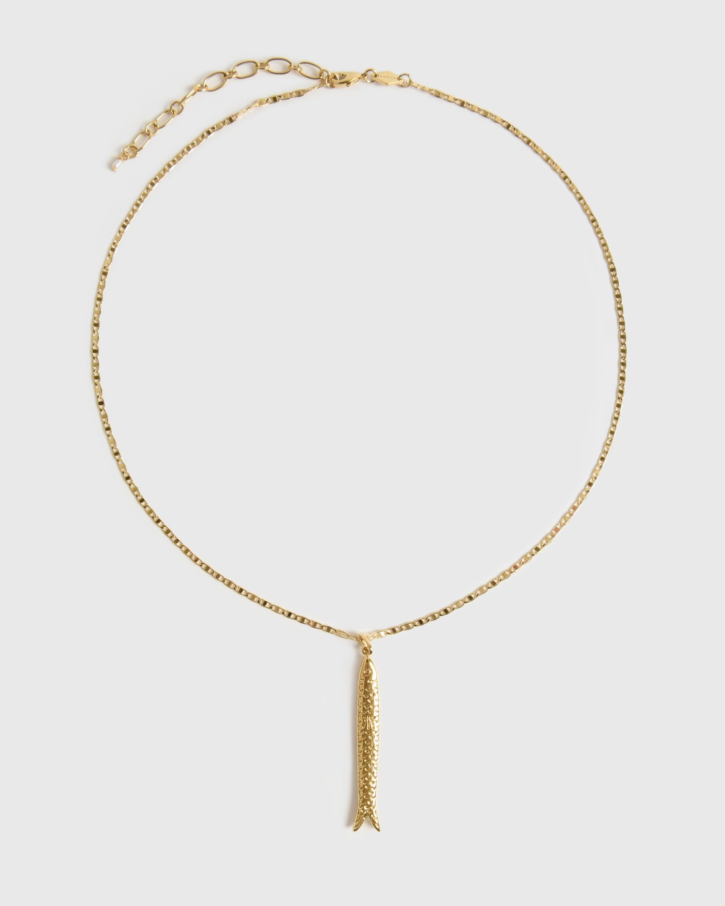 HIPPIE FISH NECKLACE xGOLD-alt2