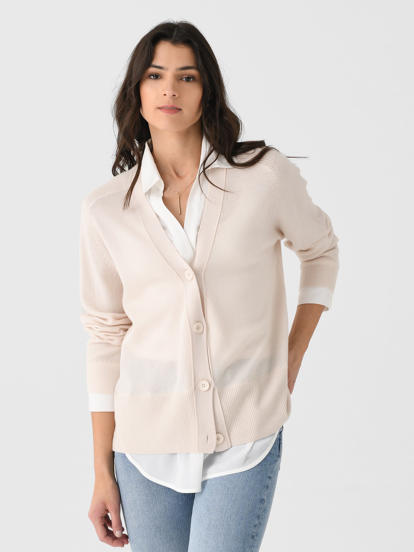 Brochu Walker Women's The Callie Layered Looker Cardigan - Saint Bernard