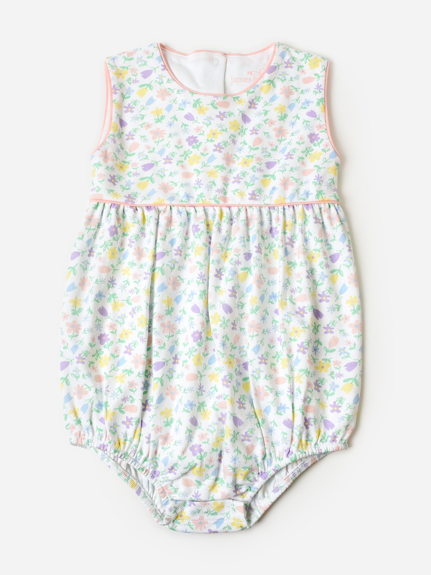 James + Lottie Baby Girls' Rowan Knit Bubble - Saint Bernard