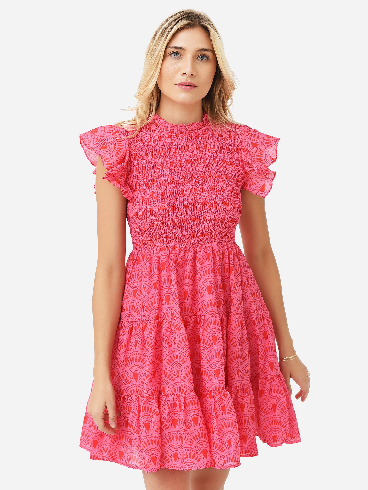 J. Marie Women's The Noelle Ruched Dress Saint Bernard J. Marie Women's The Noelle Ruched Dress Saint Bernard