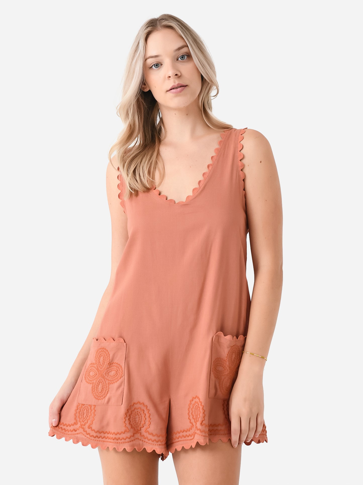 J. Marie Women's The Austin Romper - Saint Bernard