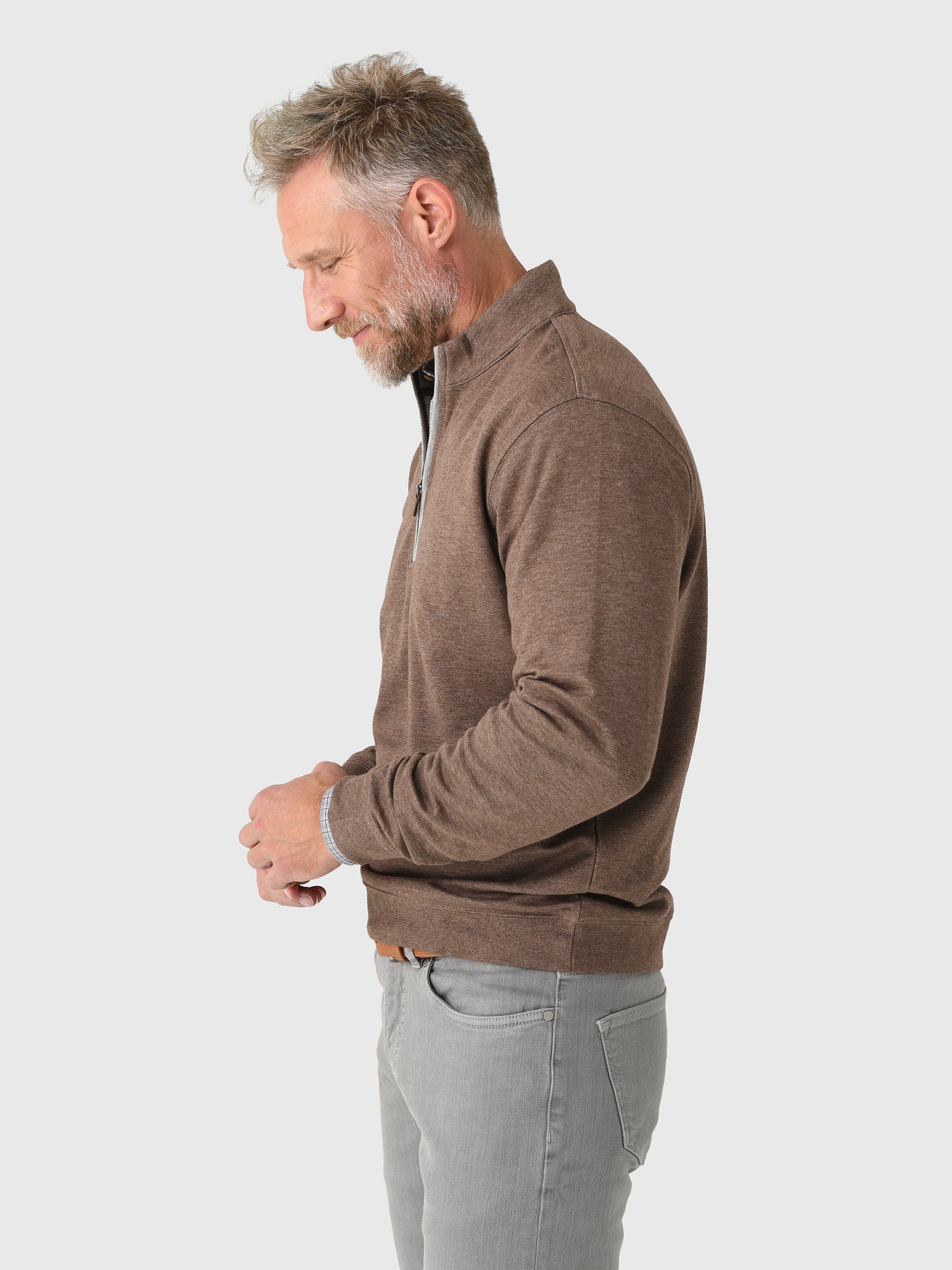 Johnnie-O Men's Sully Quarter-Zip Pullover – Saint Bernard