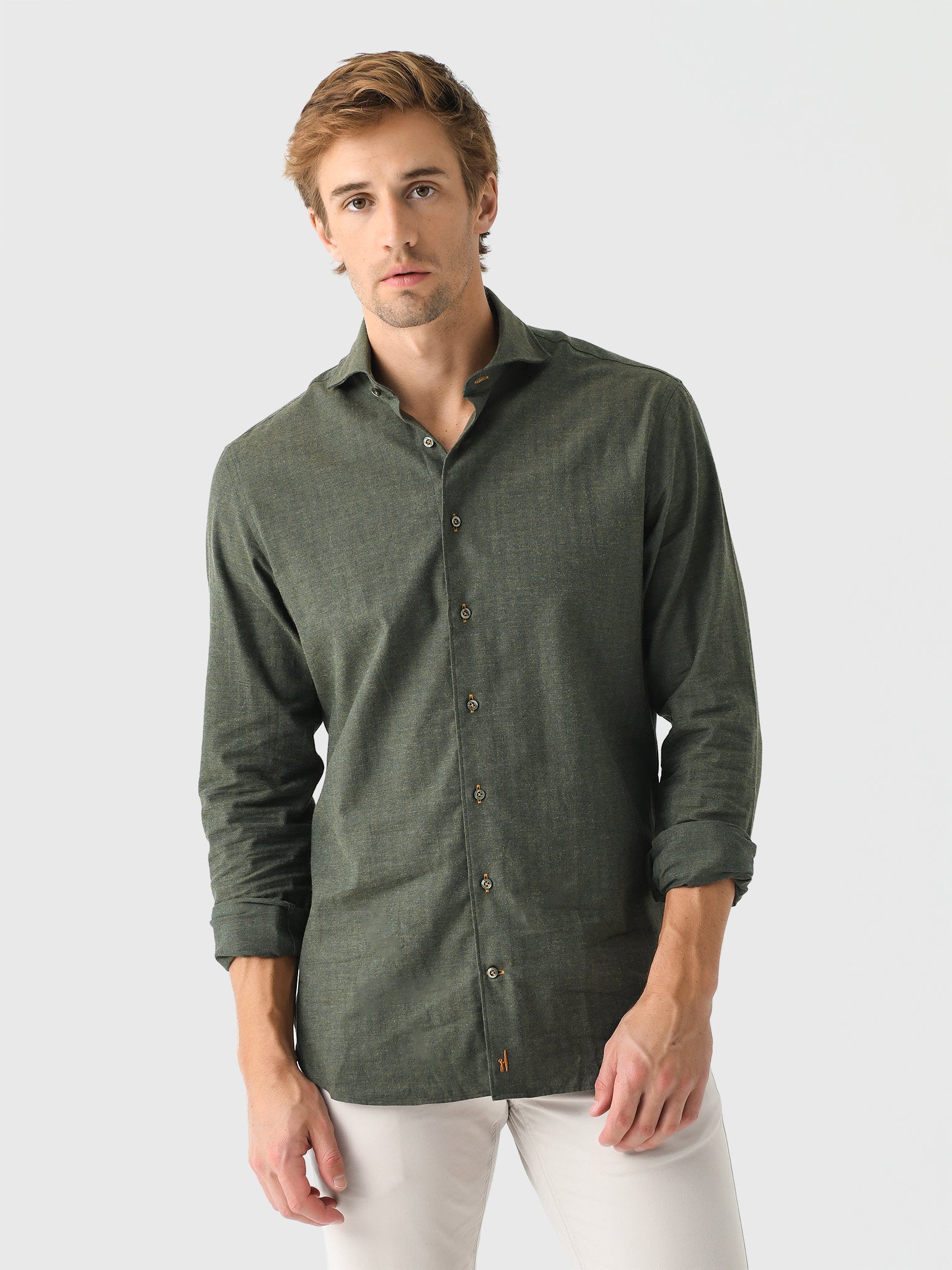 johnnie o dress shirts Johnnie-O Koda Top Shelf Linen Button Down Shirt in Laguna Blue