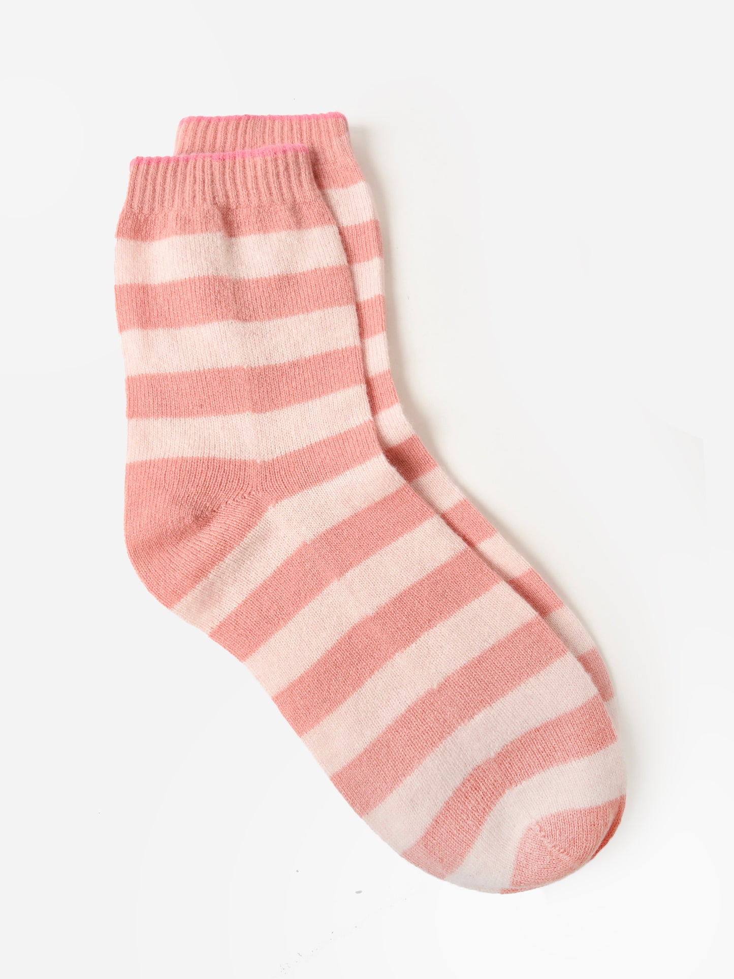 Jumper 1234 Women's Cashmere Stripe Socks - Saint Bernard